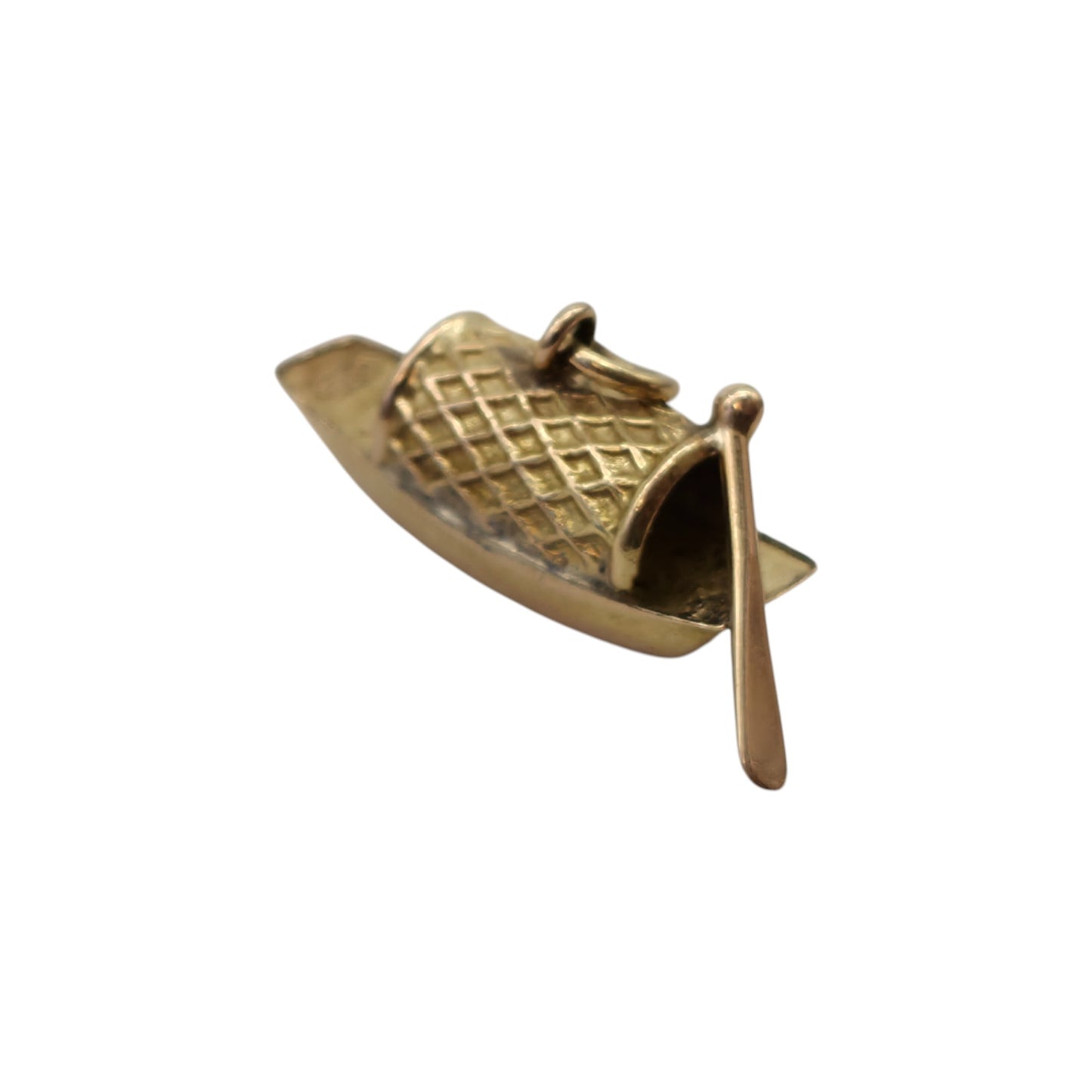 14ct 585 Yellow Gold Boat Charm L 2.1 cm 1.4 g.