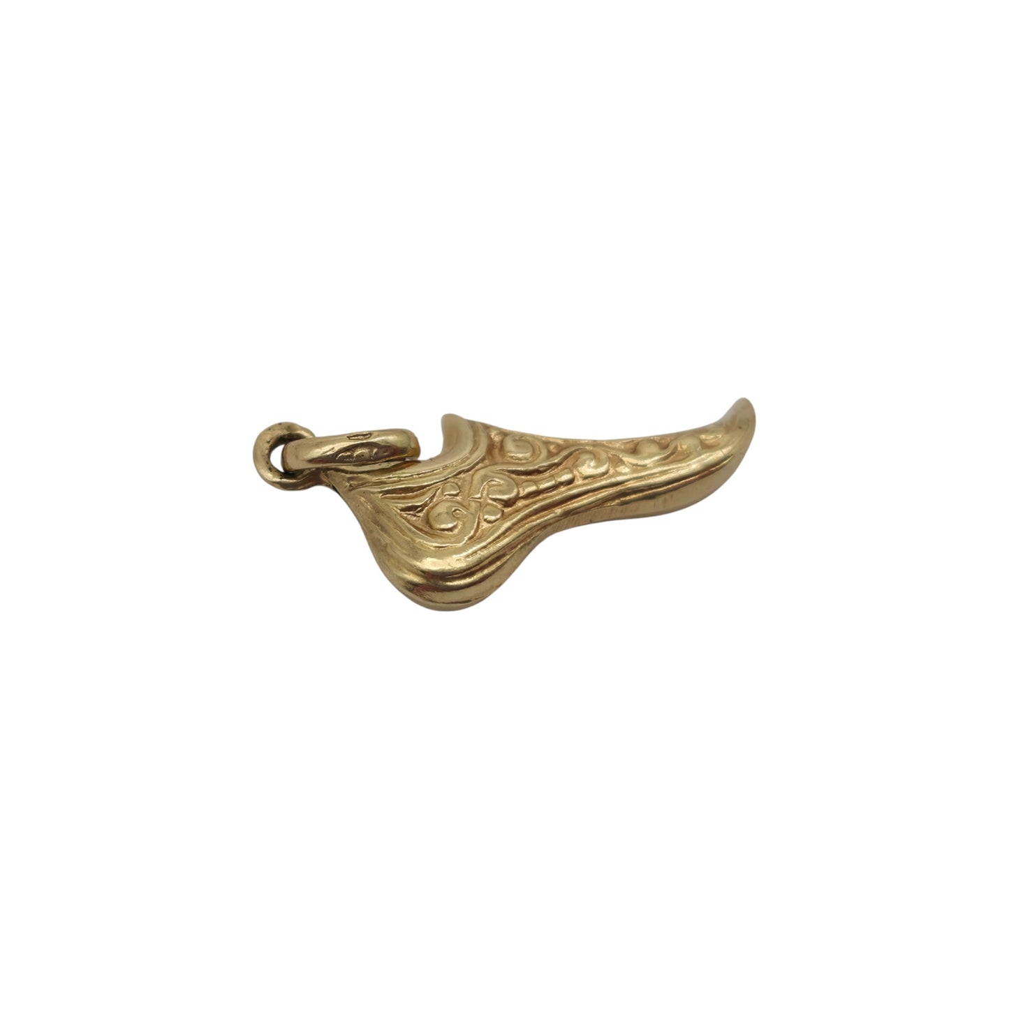 14ct 585 Yellow Gold Boot Charm L 1.7 cm 0.9 g.