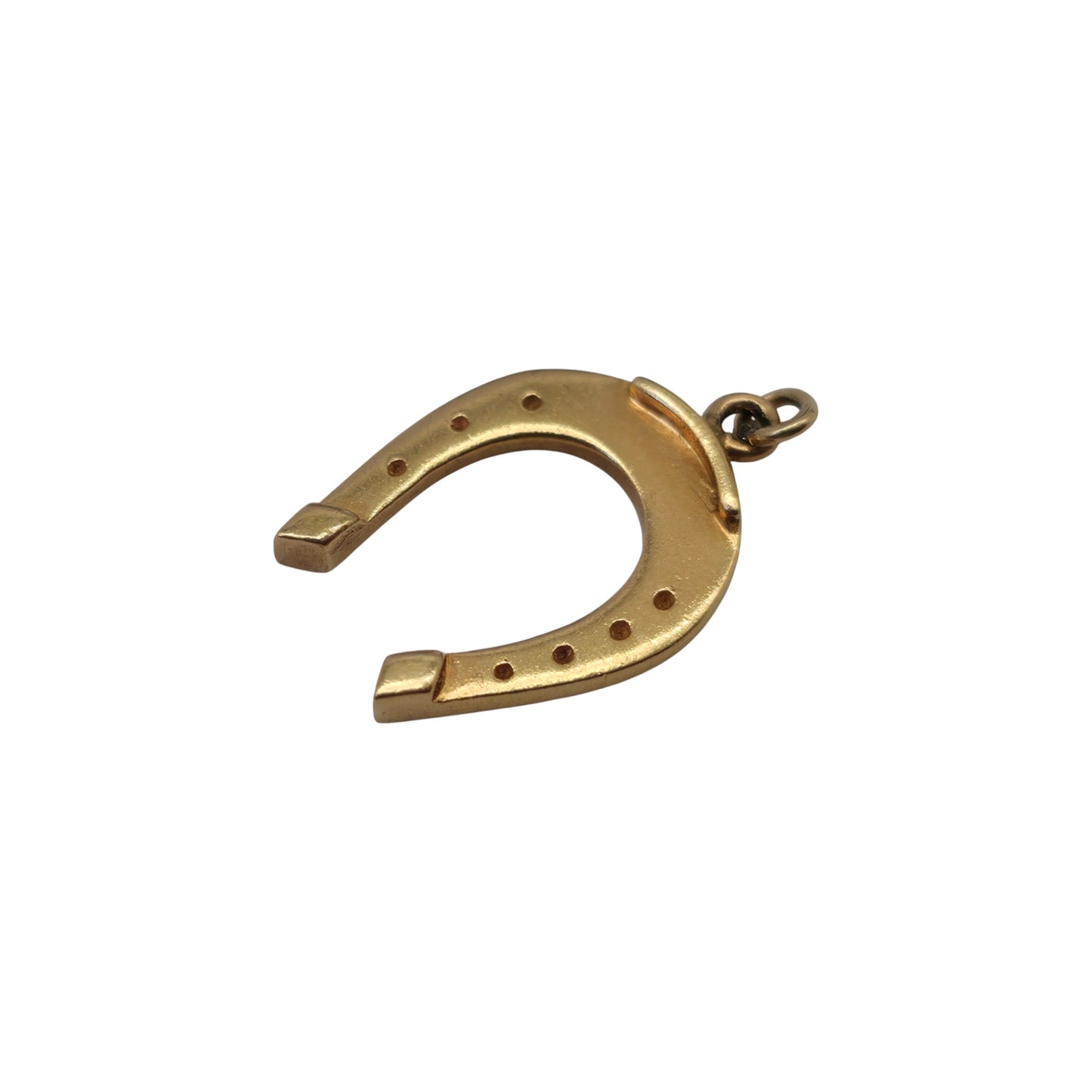 14ct Yellow Gold Horseshoe Charm L 1.6 cm 1.8 g.