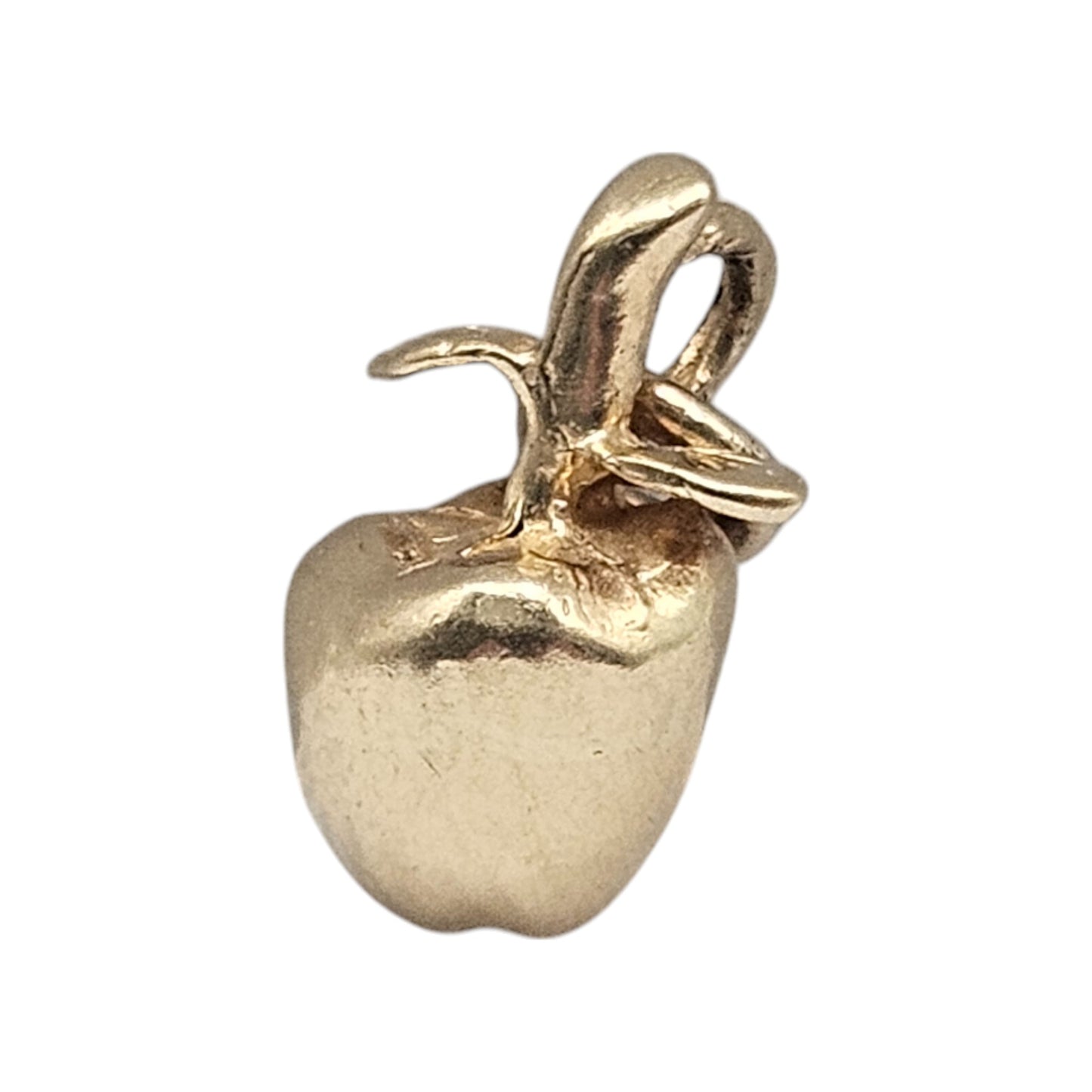 14ct Yellow Gold Apple Charm L 1.2 cm 1.3 g.