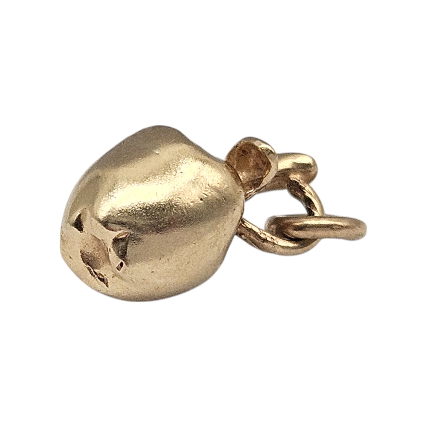 14ct Yellow Gold Apple Charm L 1.2 cm 1.3 g.