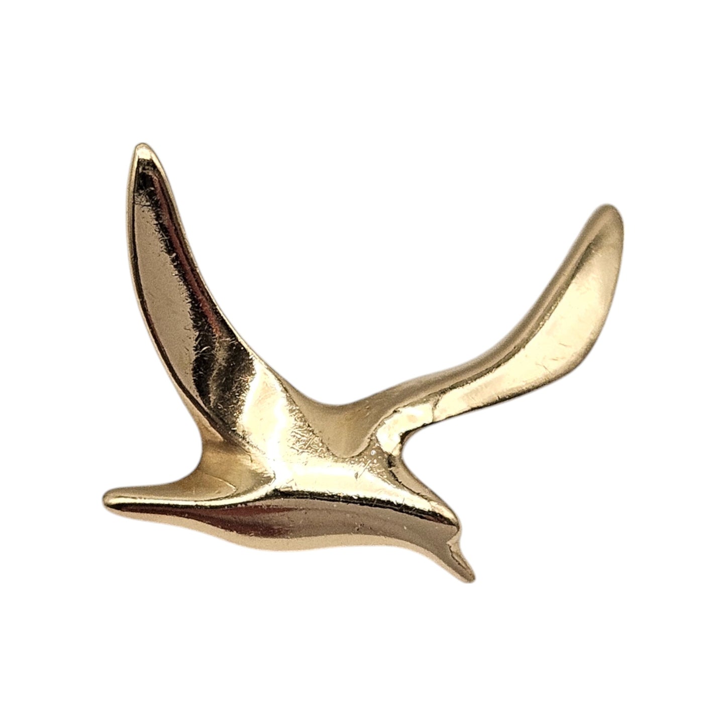 14ct Yellow Gold Bird Pendant L 2.5 cm 1.6 g.