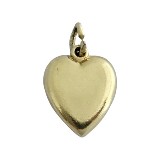 14ct Yellow Gold Heart Charm L 1.2 cm 1.0 g.