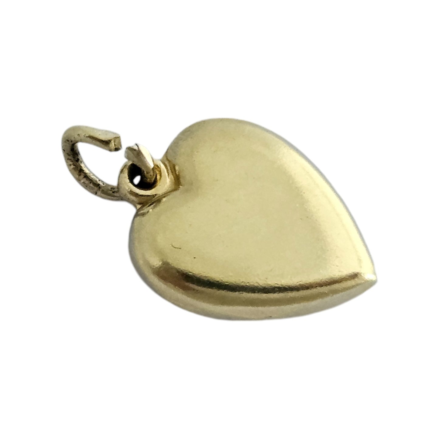 14ct Yellow Gold Heart Charm L 1.2 cm 1.0 g.