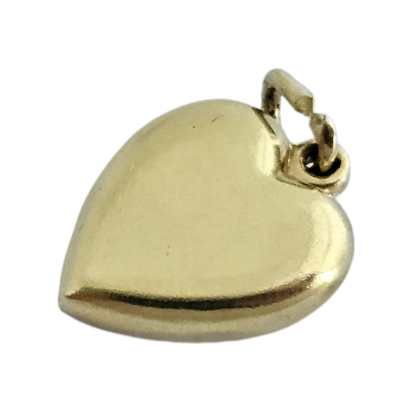 14ct Yellow Gold Heart Charm L 1.2 cm 1.0 g.
