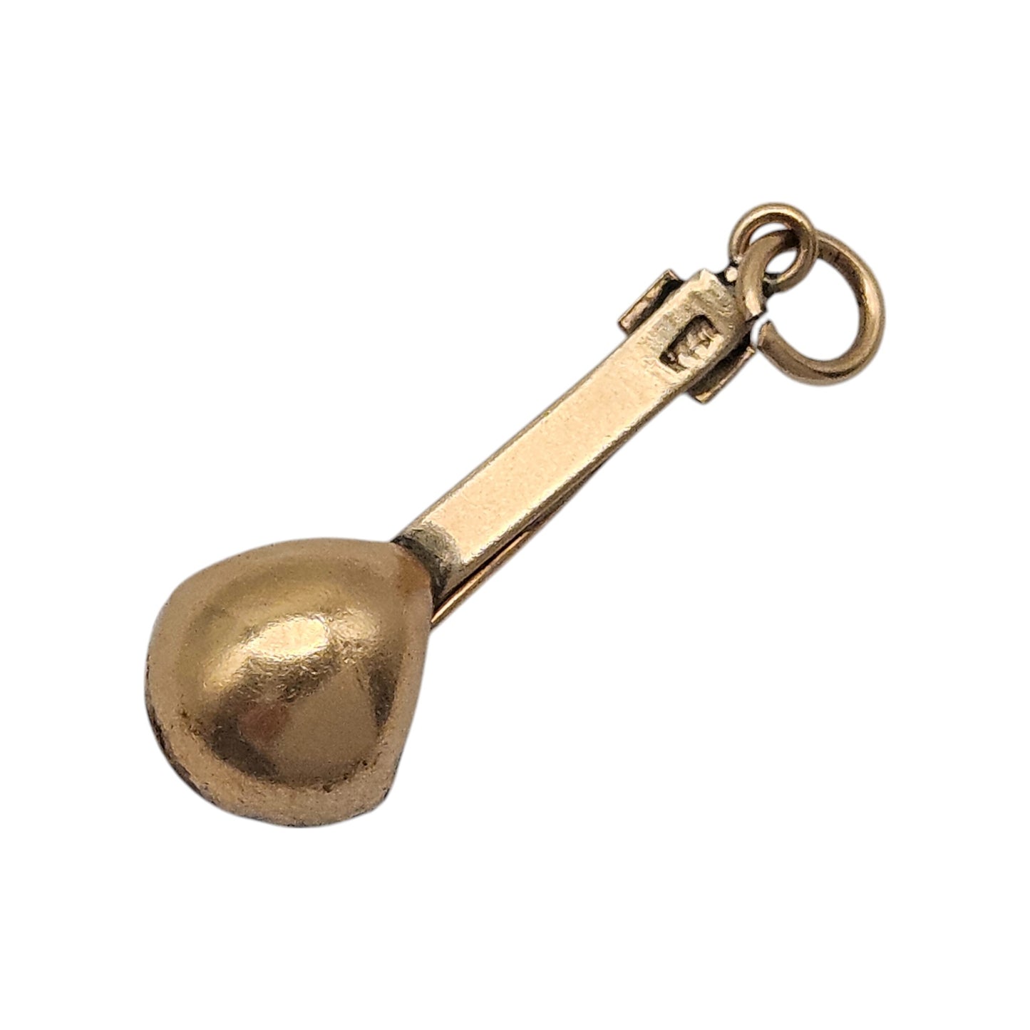 Antique 15ct Yellow Gold Mandolin Charm L 2.5 cm 1.6 g.