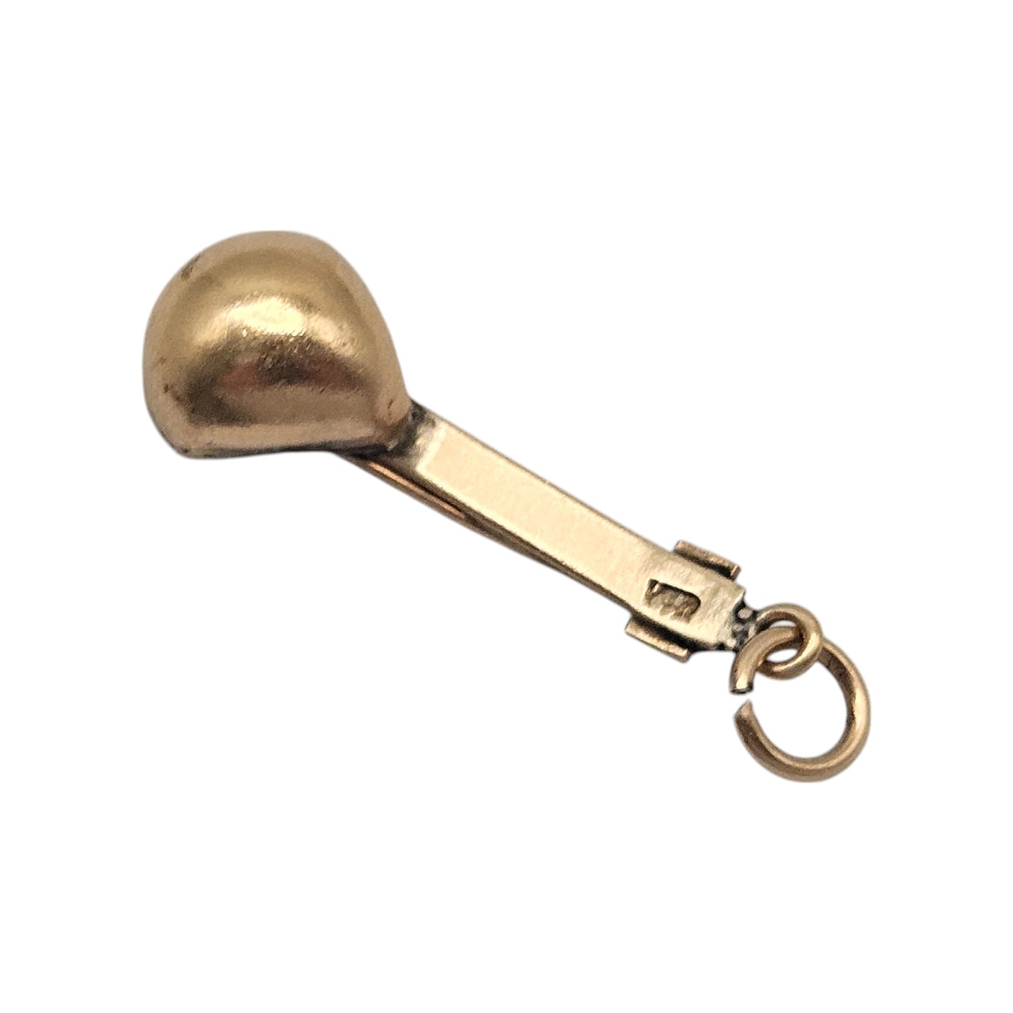 Antique 15ct Yellow Gold Mandolin Charm L 2.5 cm 1.6 g.