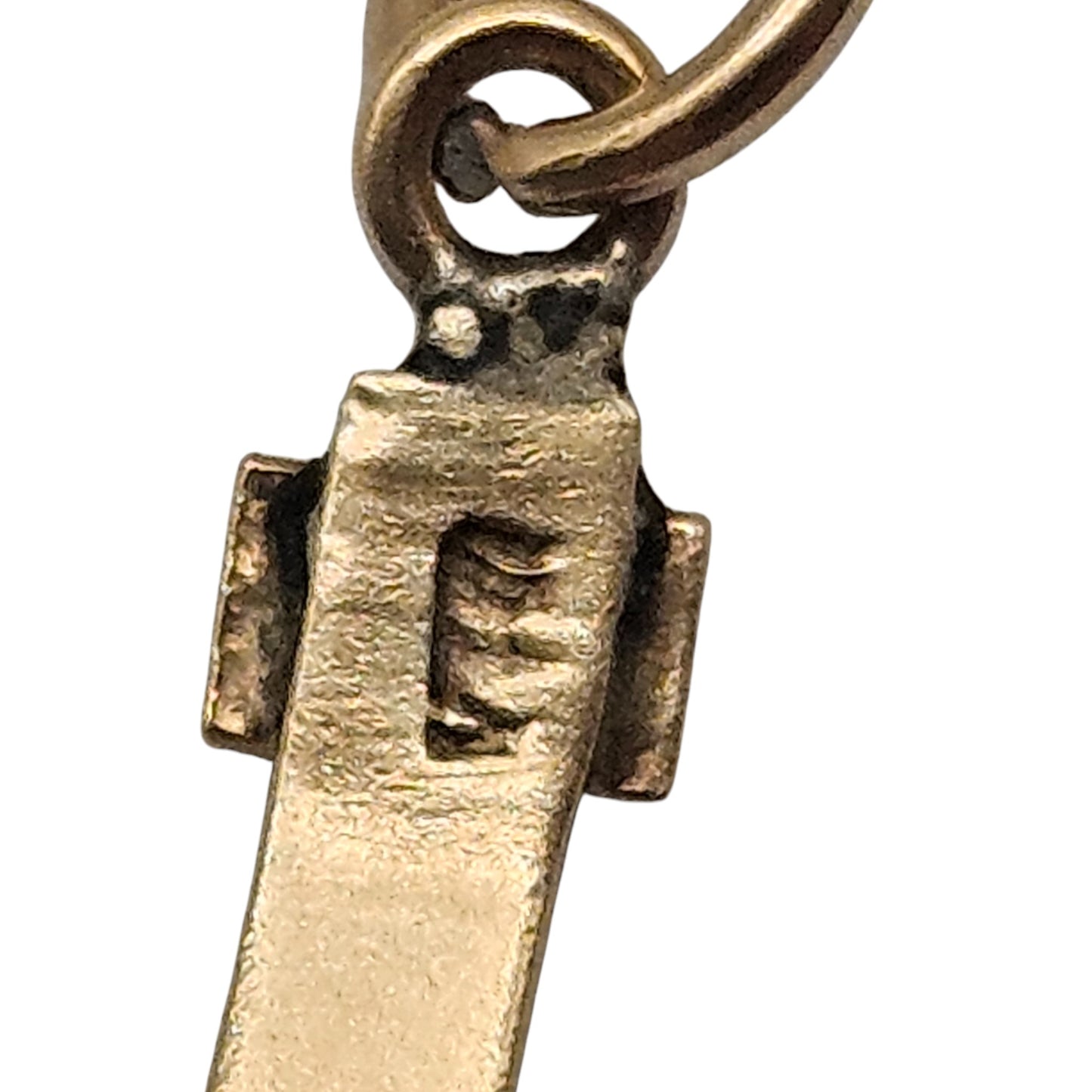 Antique 15ct Yellow Gold Mandolin Charm L 2.5 cm 1.6 g.