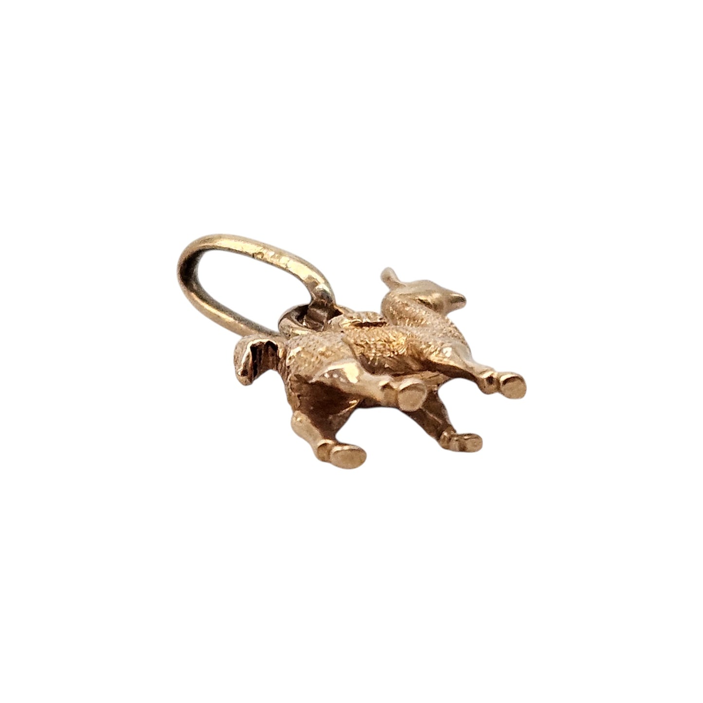 18ct Yellow Gold Alpaca Charm L 1.1 cm 1.1 g.