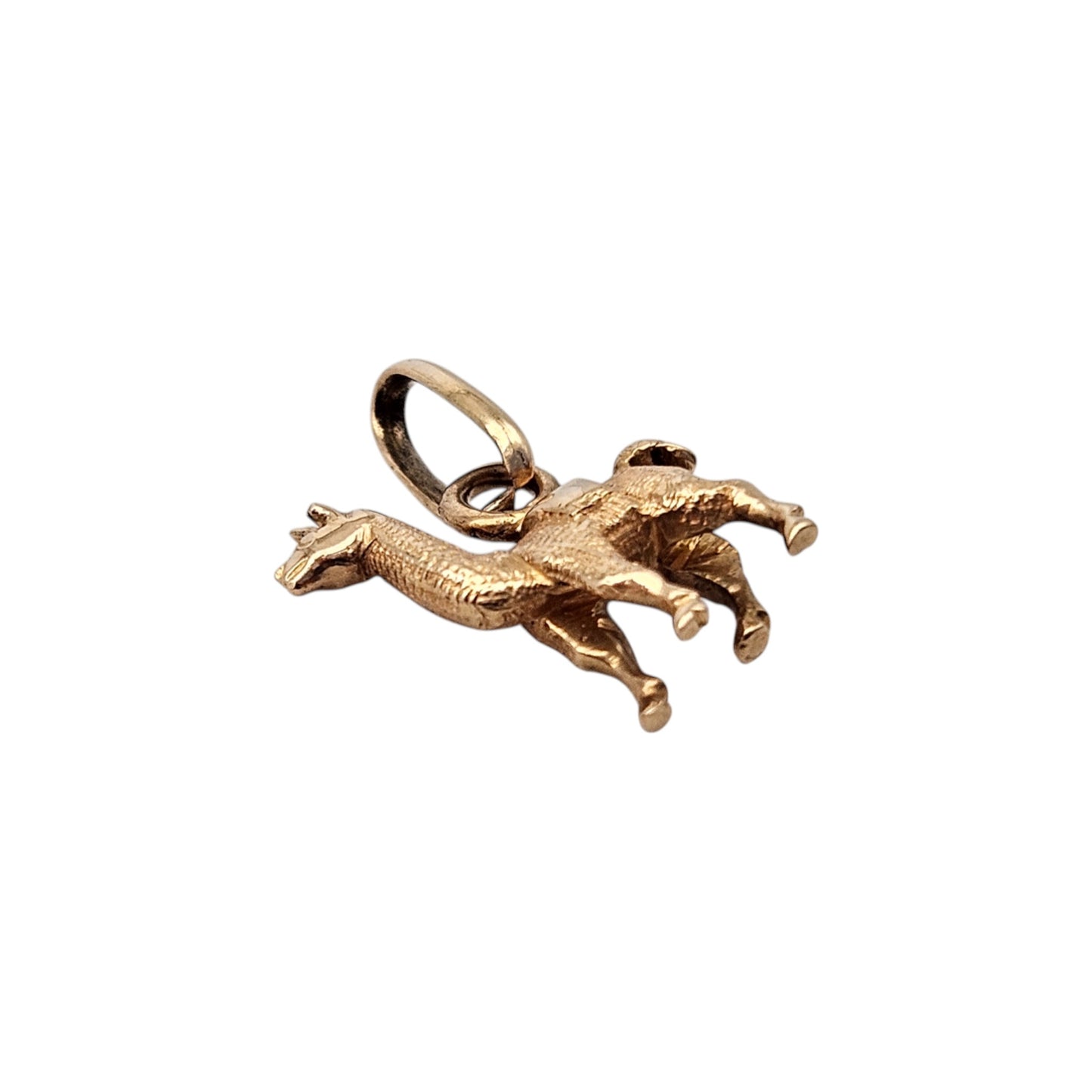 18ct Yellow Gold Alpaca Charm L 1.1 cm 1.1 g.