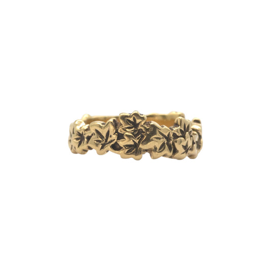 18ct 750 yellow gold Band Ring