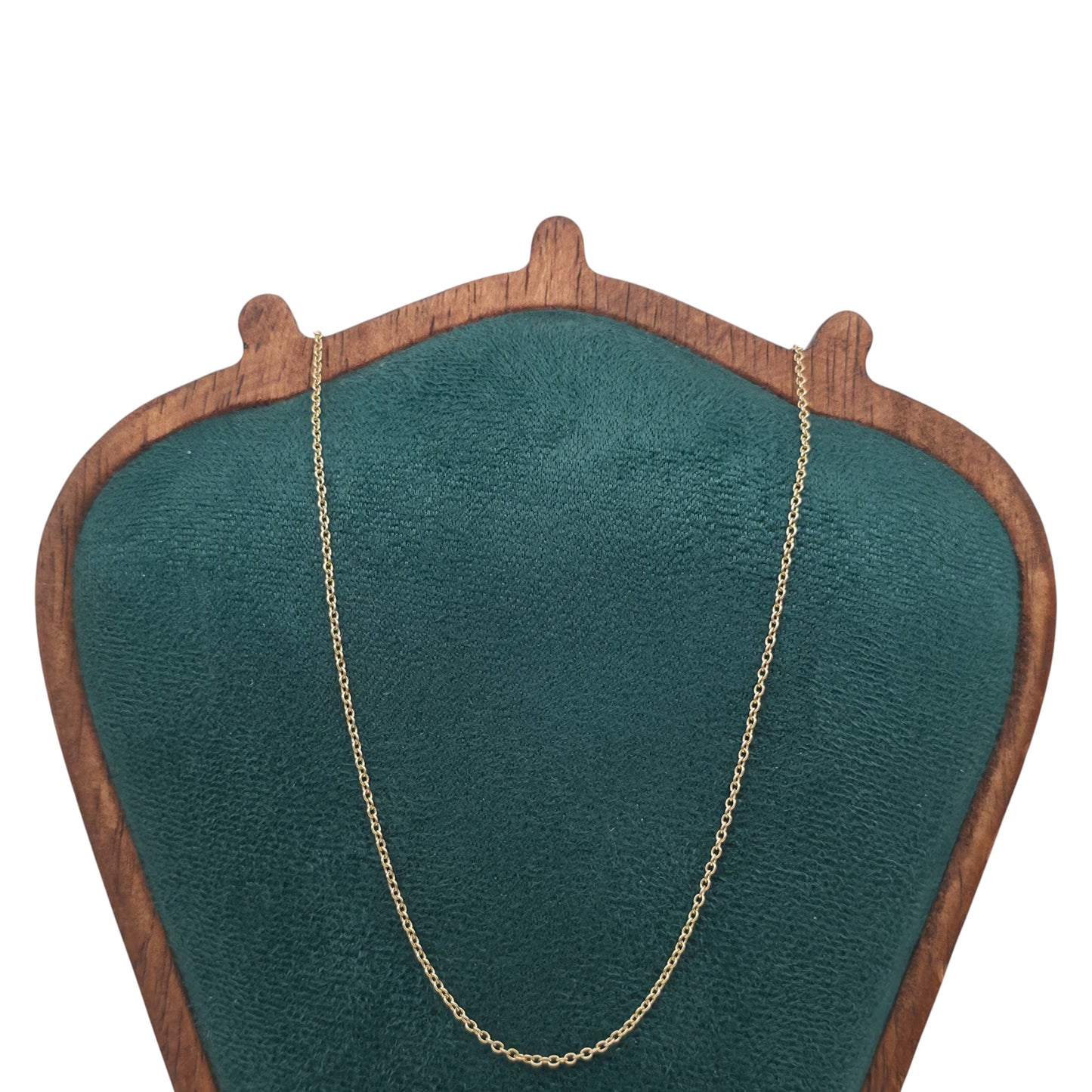 18ct 750 Yellow Gold Fine Chain L 39.9 cm 2.2 g.