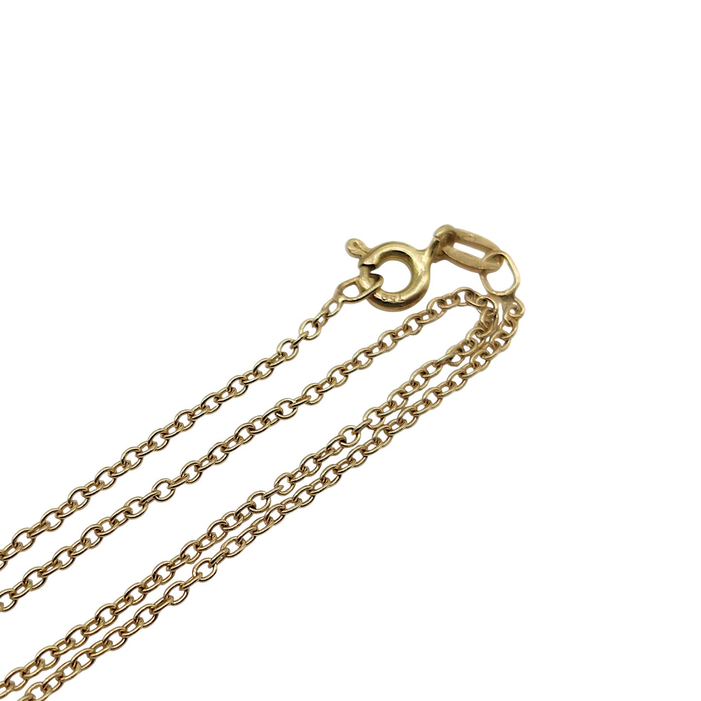 18ct 750 Yellow Gold Fine Chain L 39.9 cm 2.2 g.