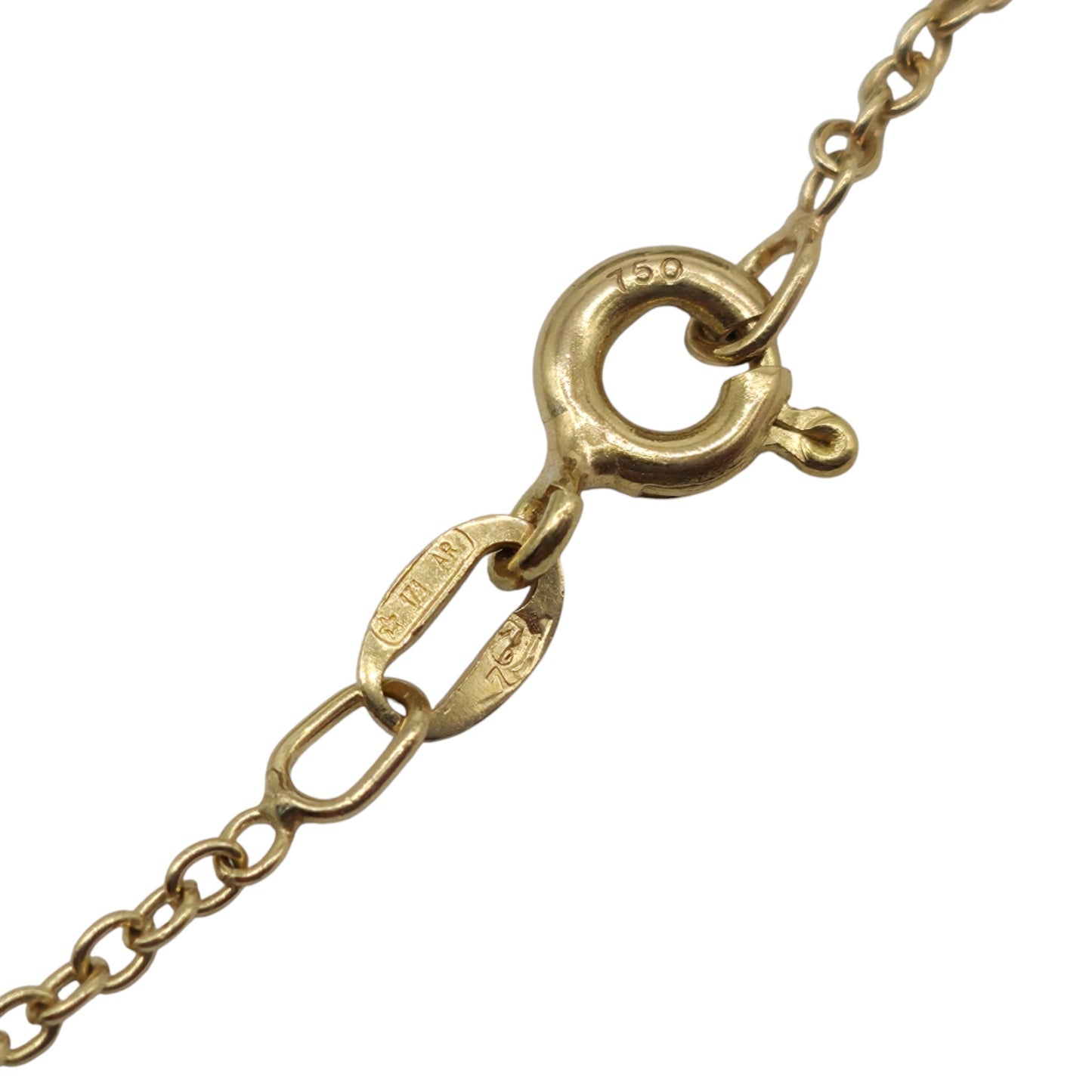 18ct 750 Yellow Gold Fine Chain L 39.9 cm 2.2 g.