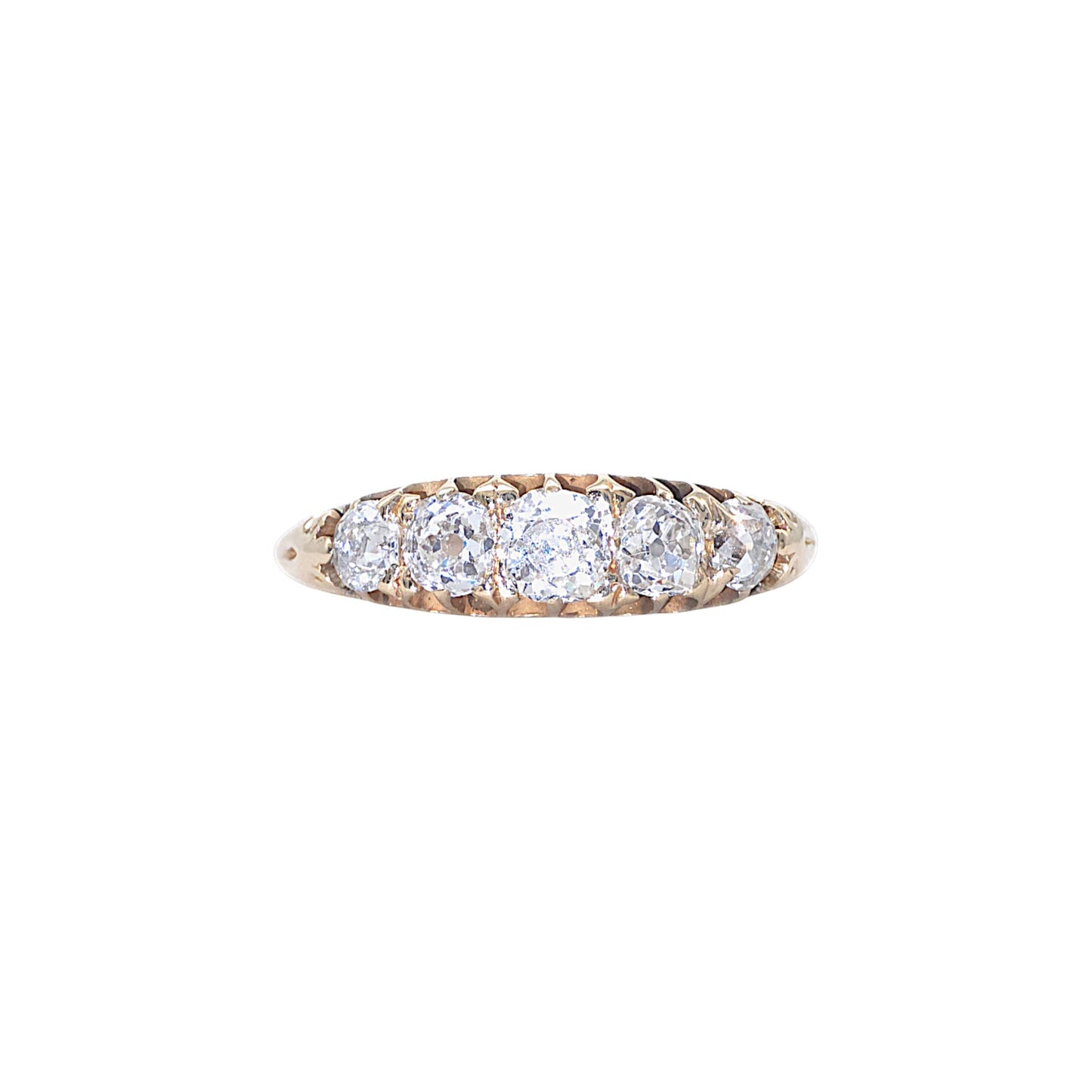 18ct yellow gold five stone Diamond Ring