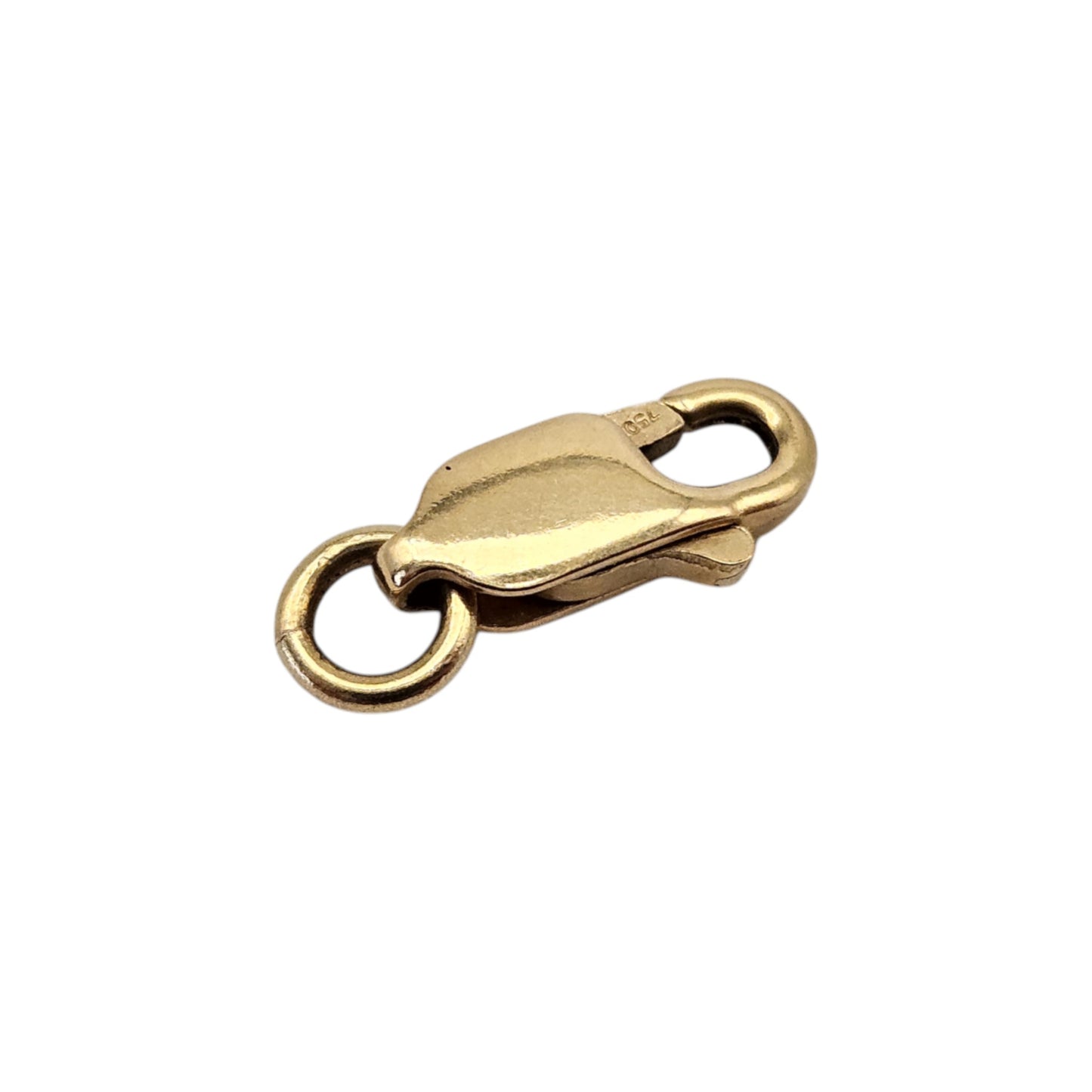 18ct 750 Yellow Gold Lobster Clasp L 1.1 cm 0.9 g.