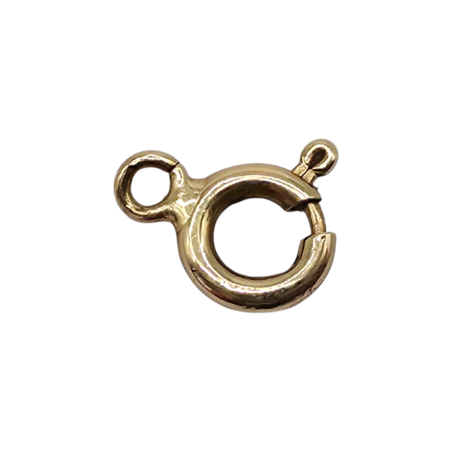 18ct 750 Yellow Gold Spring Clasp L 5 mm 0.2 g.