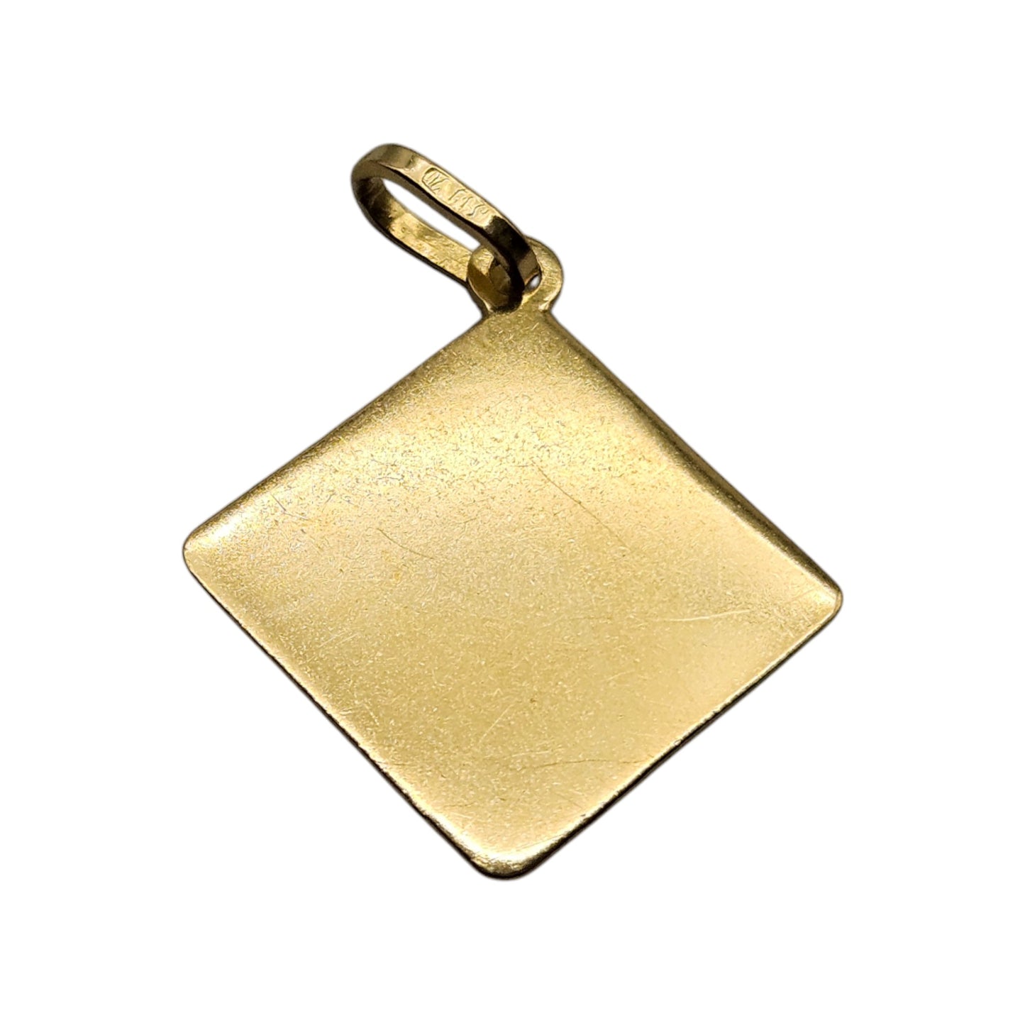 18ct 750 Yellow Gold Capricorn Horoscope Pendant L 2.1 cm 4.0 g.