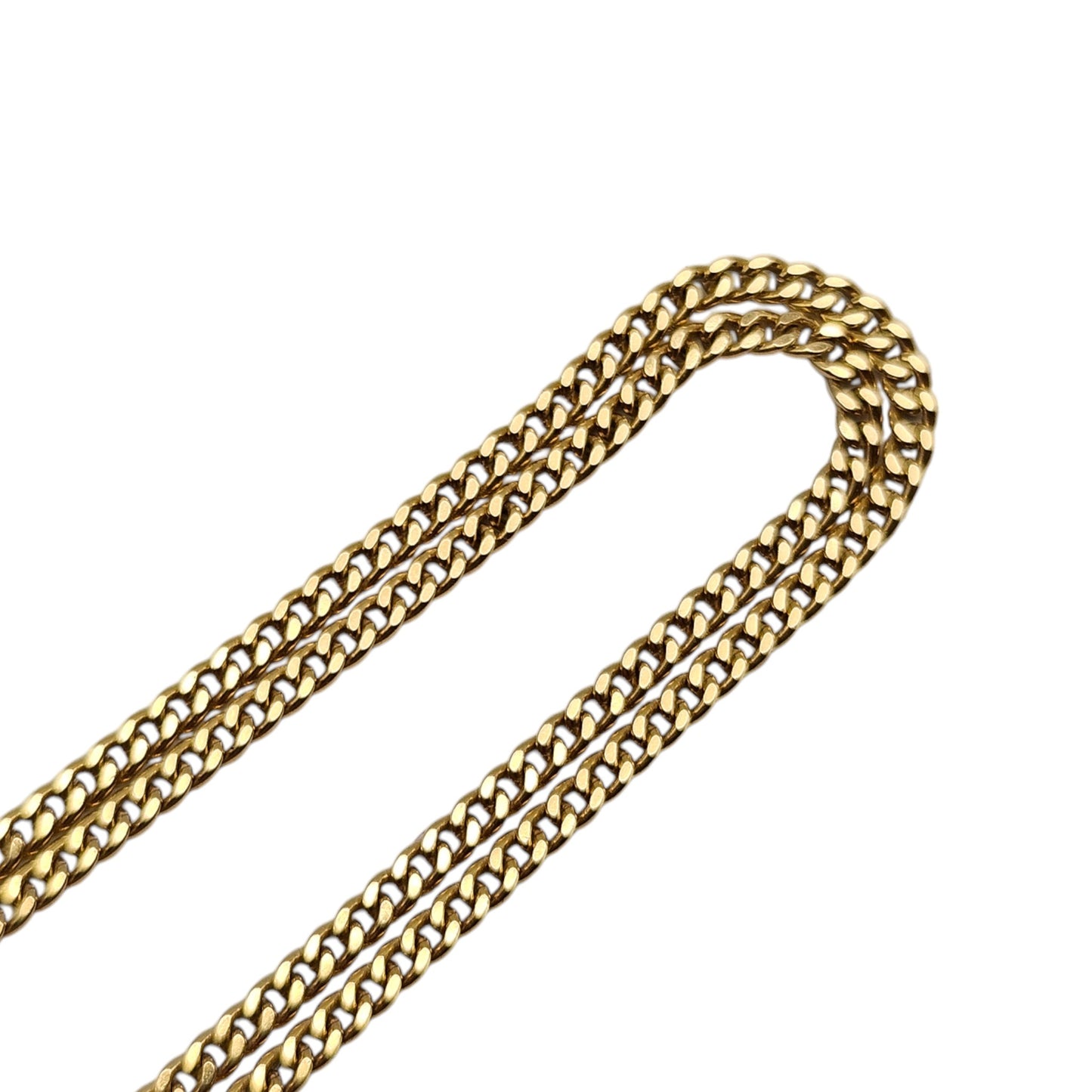 18ct 750 Yellow Gold Fine Link Chain L 50.4 cm 4.6 g.