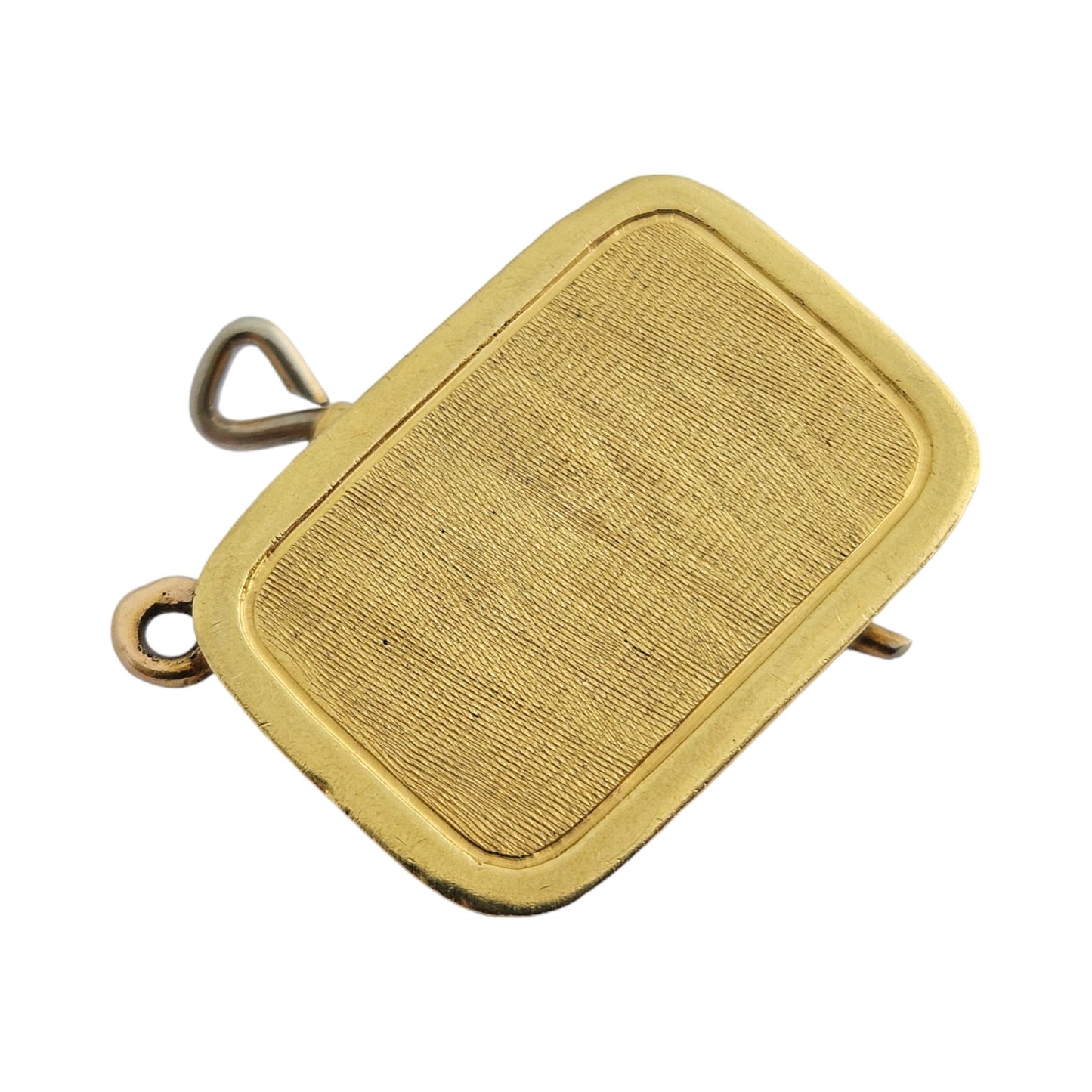 19ct 800 Yellow Gold Portuguese Sardines Charm L 2.1 cm 5.5 g