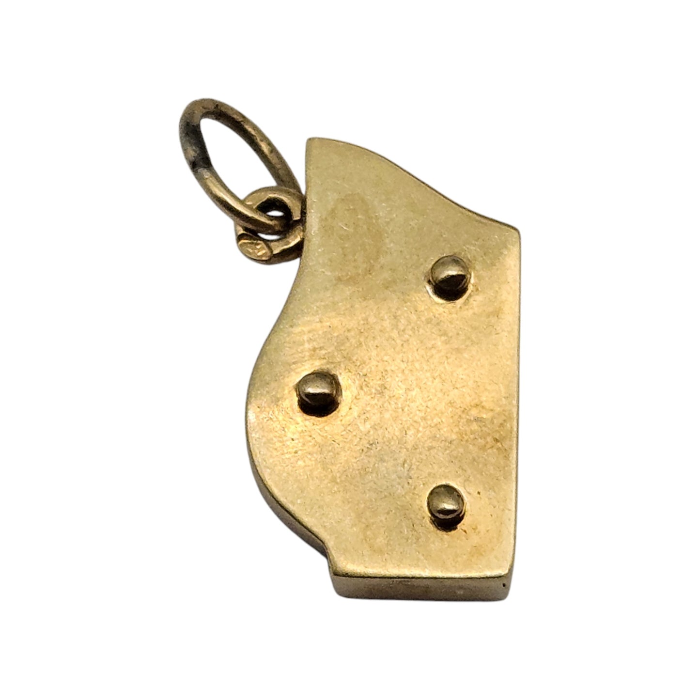 14ct Rose & Yellow Gold Cithare Charm L 1.5 cm 2.1 g.