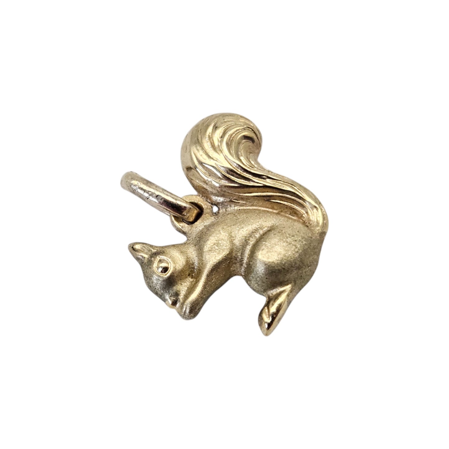 8ct 333 Yellow Gold Squirrel Charm L 1.1 cm 0.9 g.