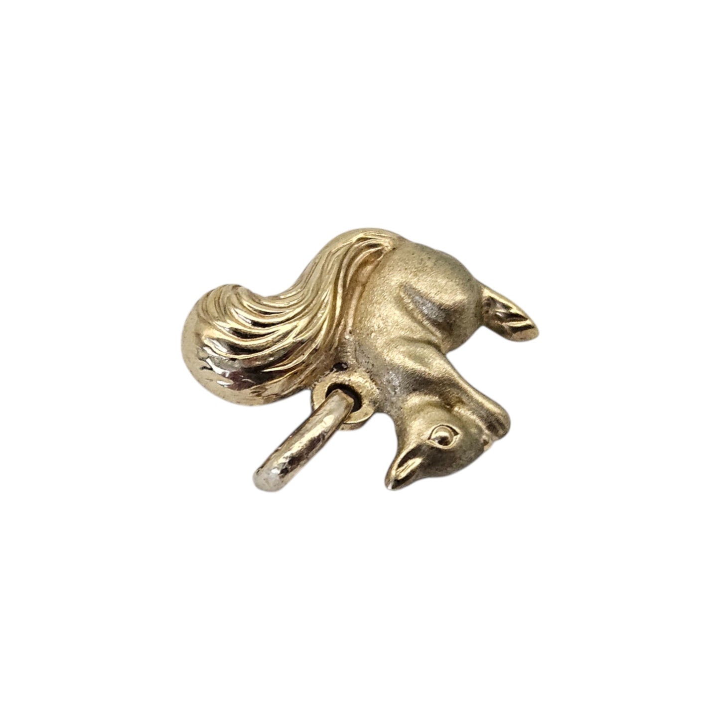8ct 333 Yellow Gold Squirrel Charm L 1.1 cm 0.9 g.