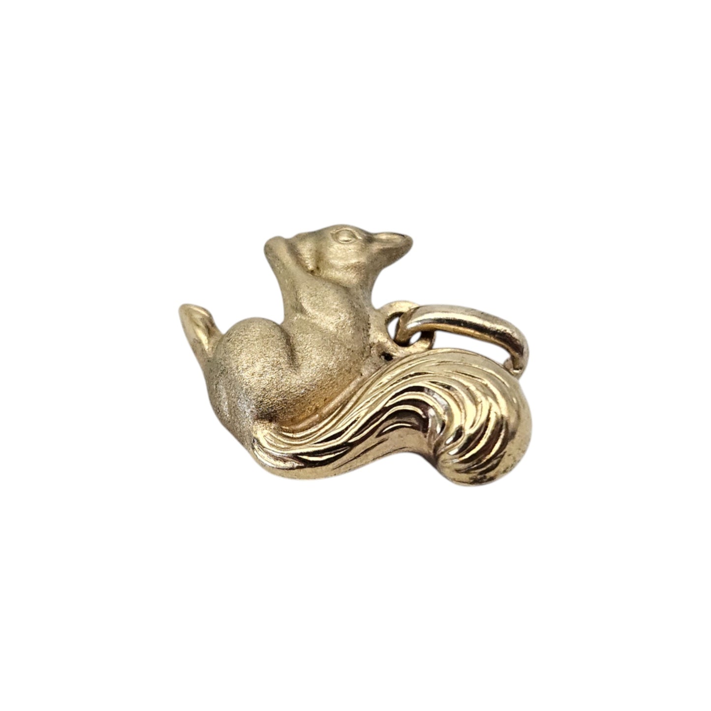8ct 333 Yellow Gold Squirrel Charm L 1.1 cm 0.9 g.