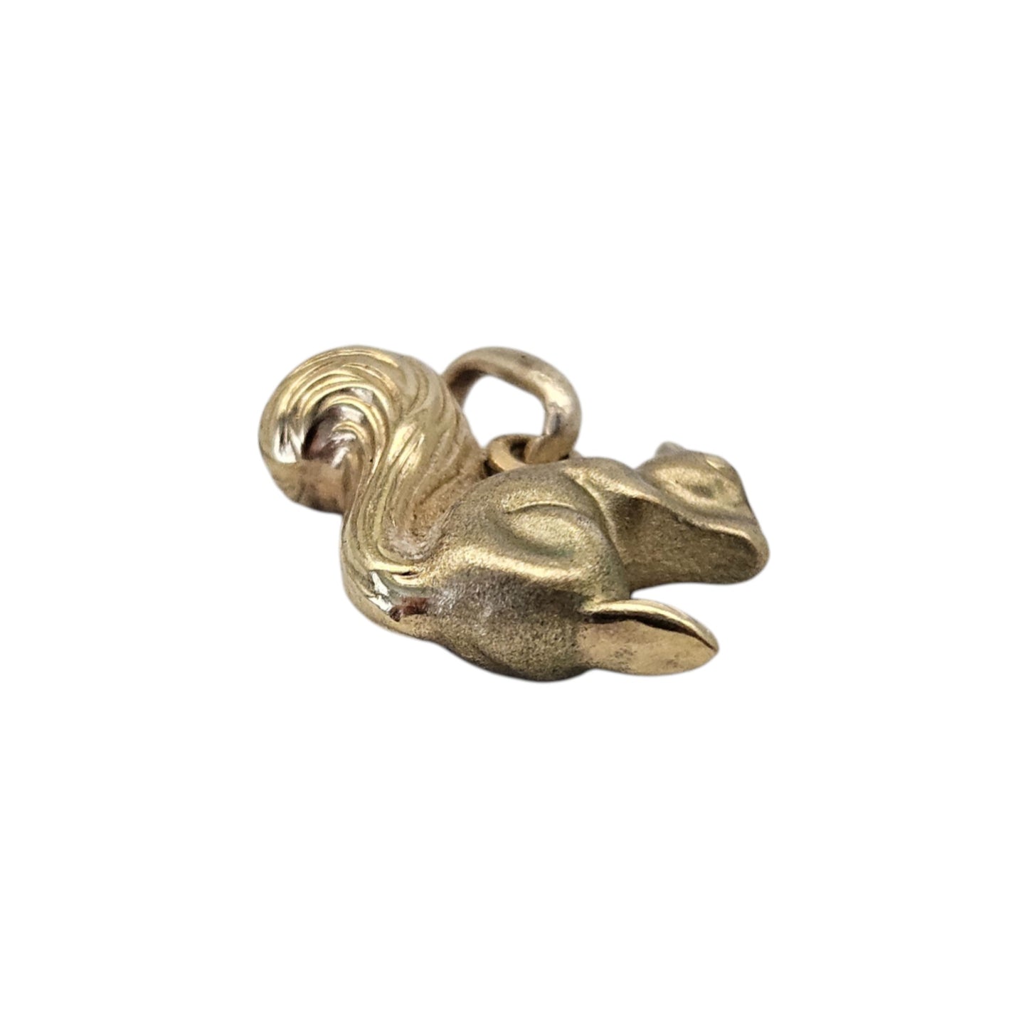 8ct 333 Yellow Gold Squirrel Charm L 1.1 cm 0.9 g.