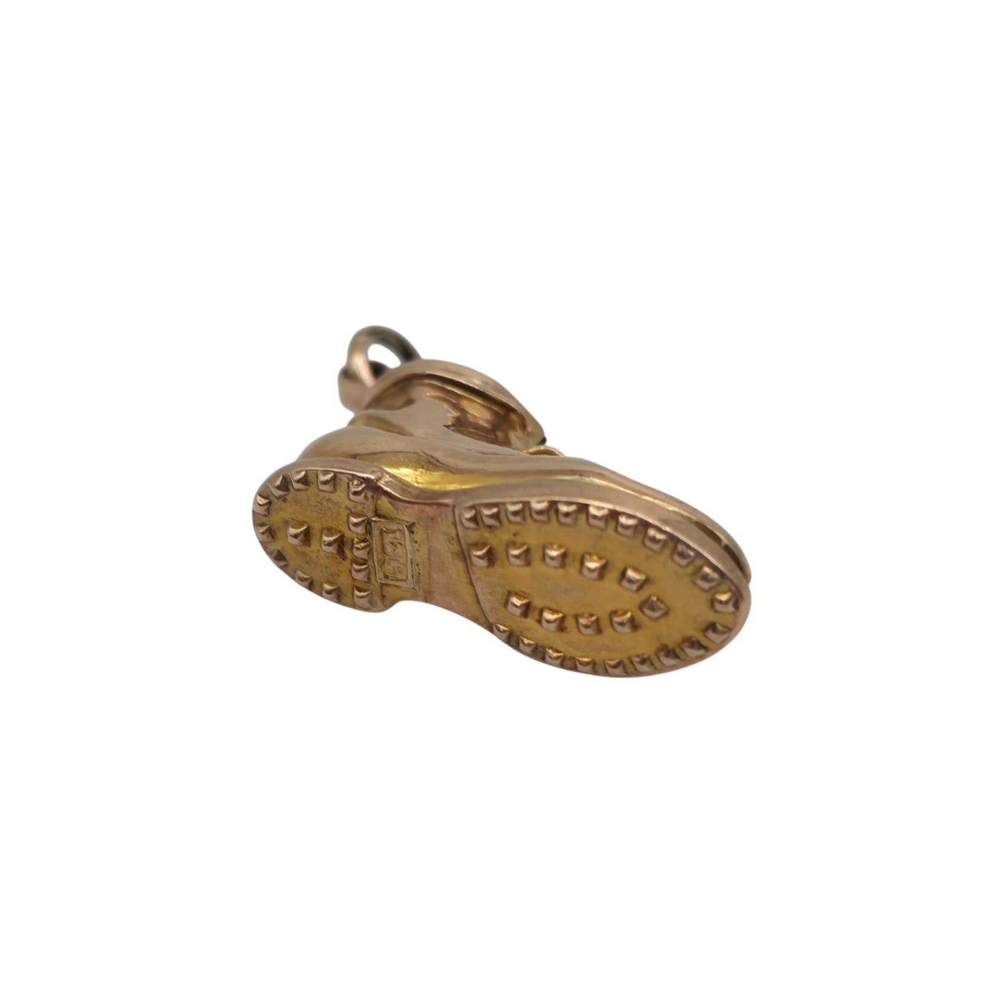 Antique 9ct Yellow Gold Boot Charm c.1900 L 1.8 cm 1.1 g.