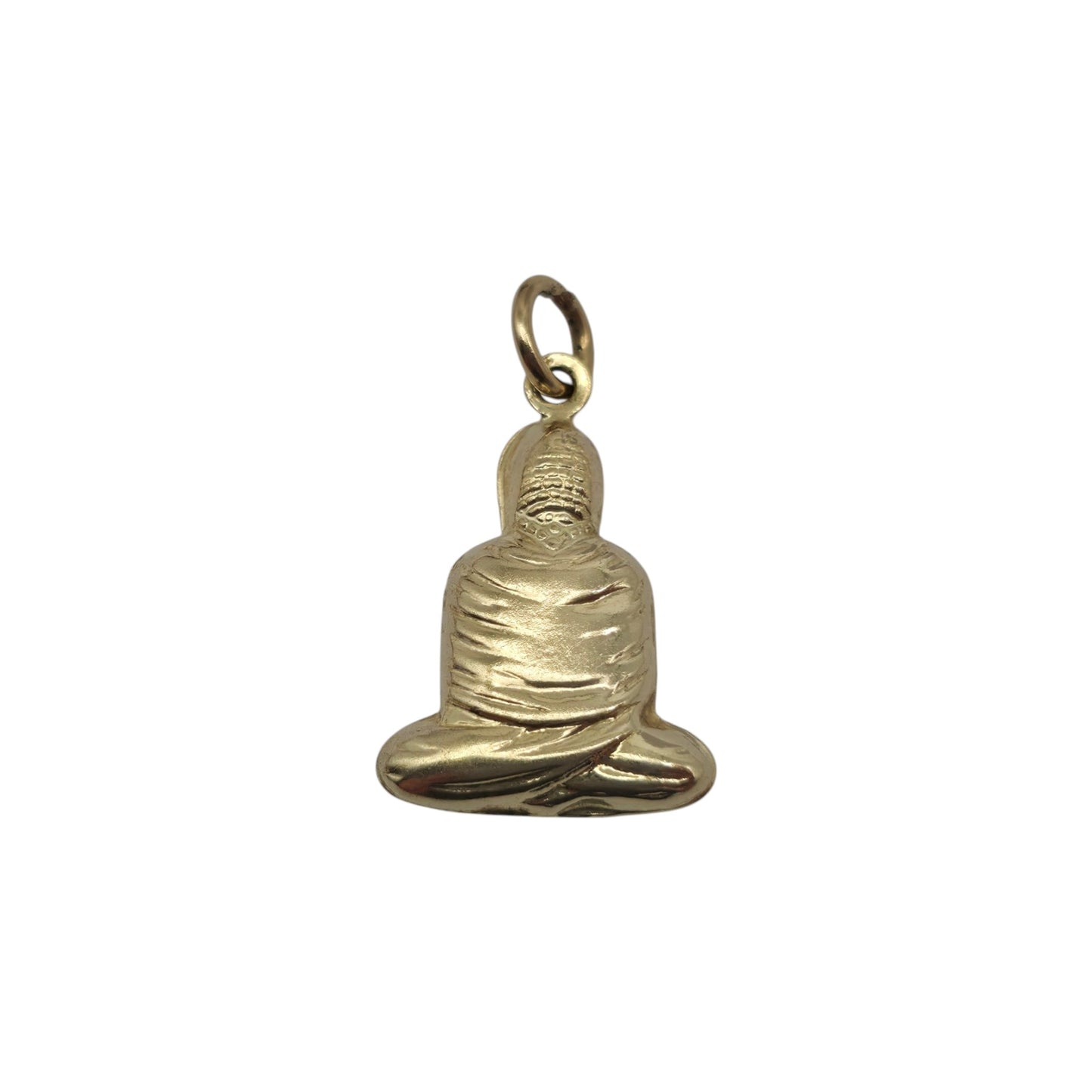 9ct Yellow Gold Buddha Charm L 1.5 cm 0.9 g.