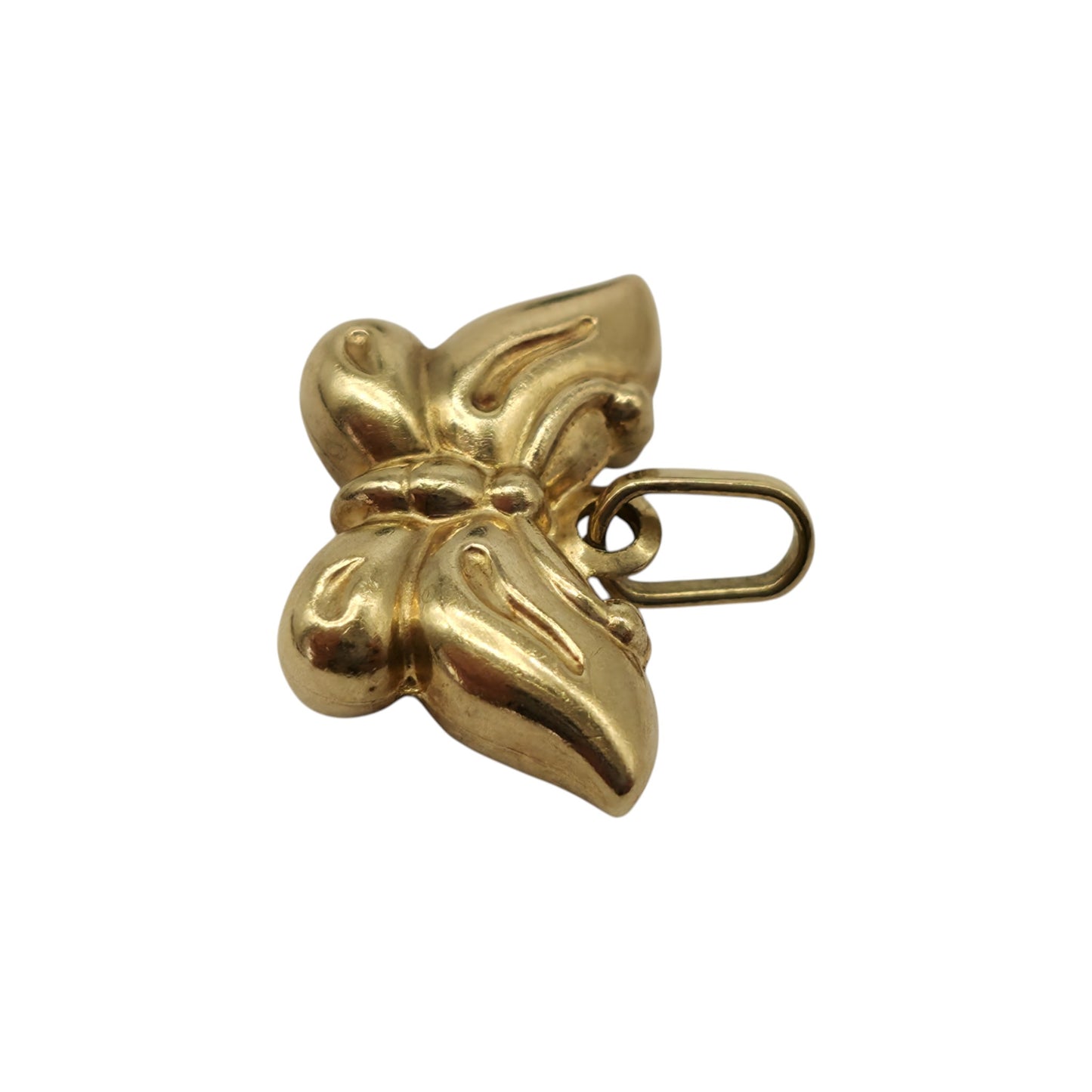 9ct Yellow Gold Butterfly Charm L 1.4 cm 0.5 g.