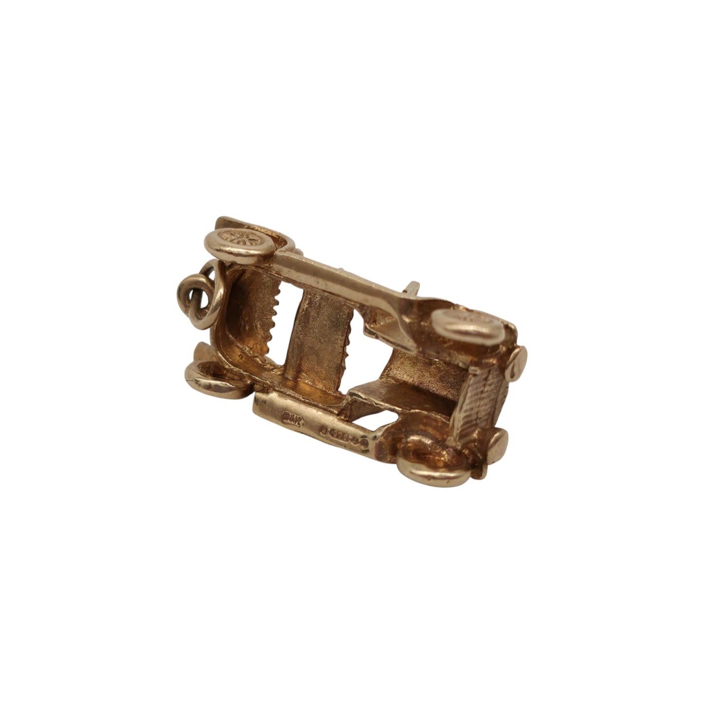 9ct 375 Yellow Gold Classic Car Charm 1969 L 2.3 cm 4.5 g.