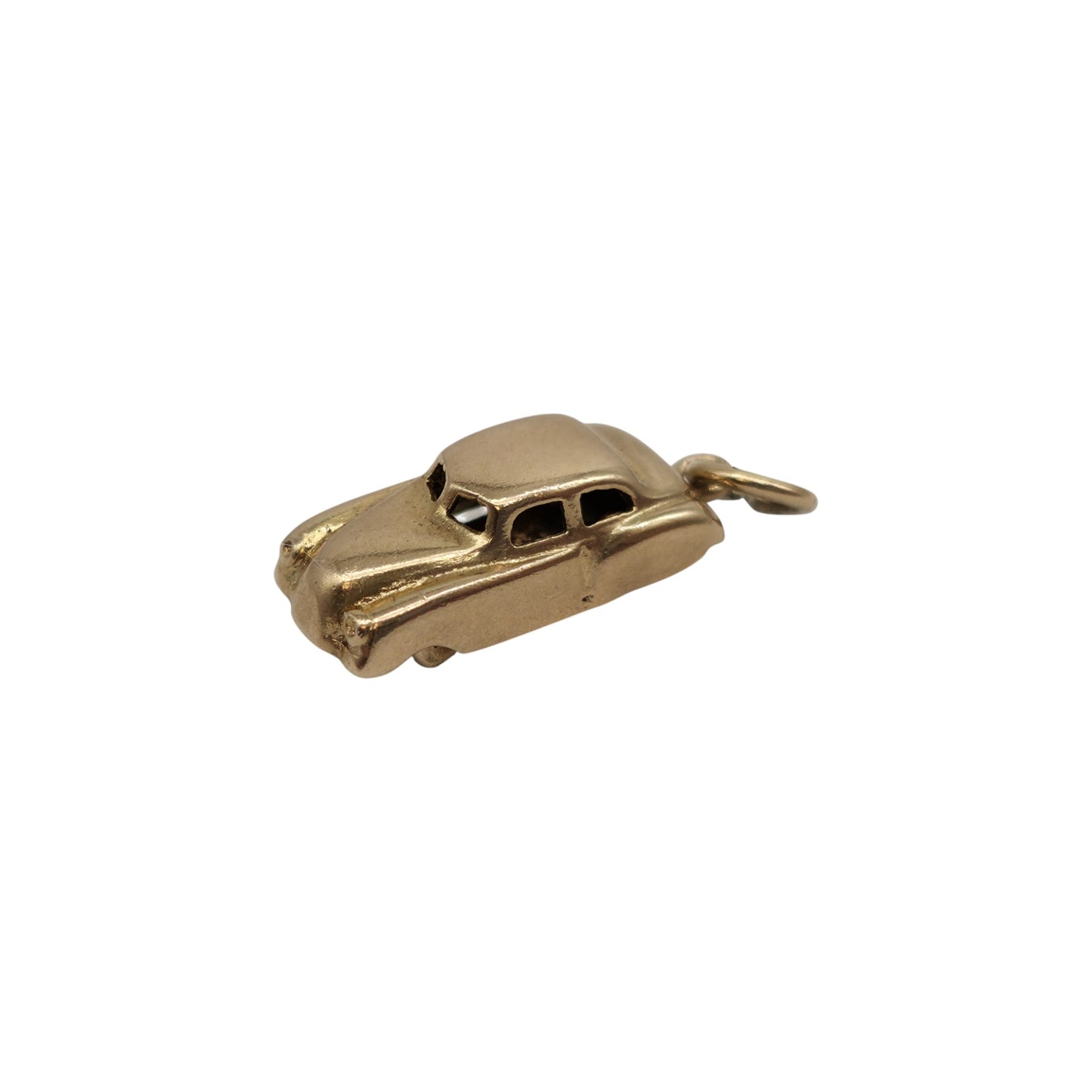 9ct 375 Yellow Gold Classic Car Charm 1961 L 1.6 cm 2.4 g.