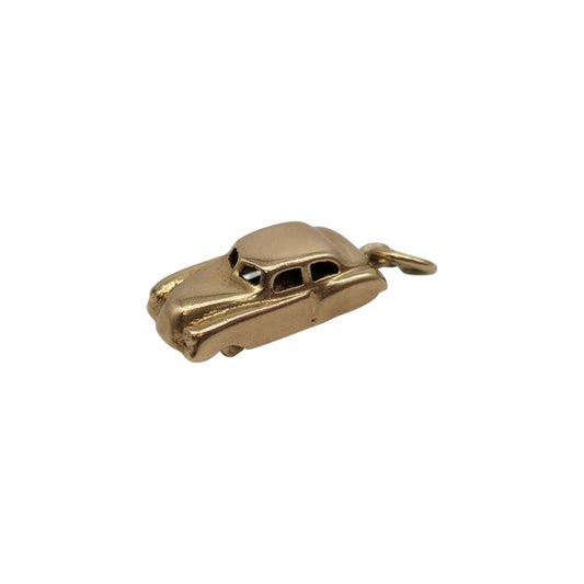 9ct 375 Yellow Gold Classic Car Charm 1961 L 1.6 cm 2.4 g.