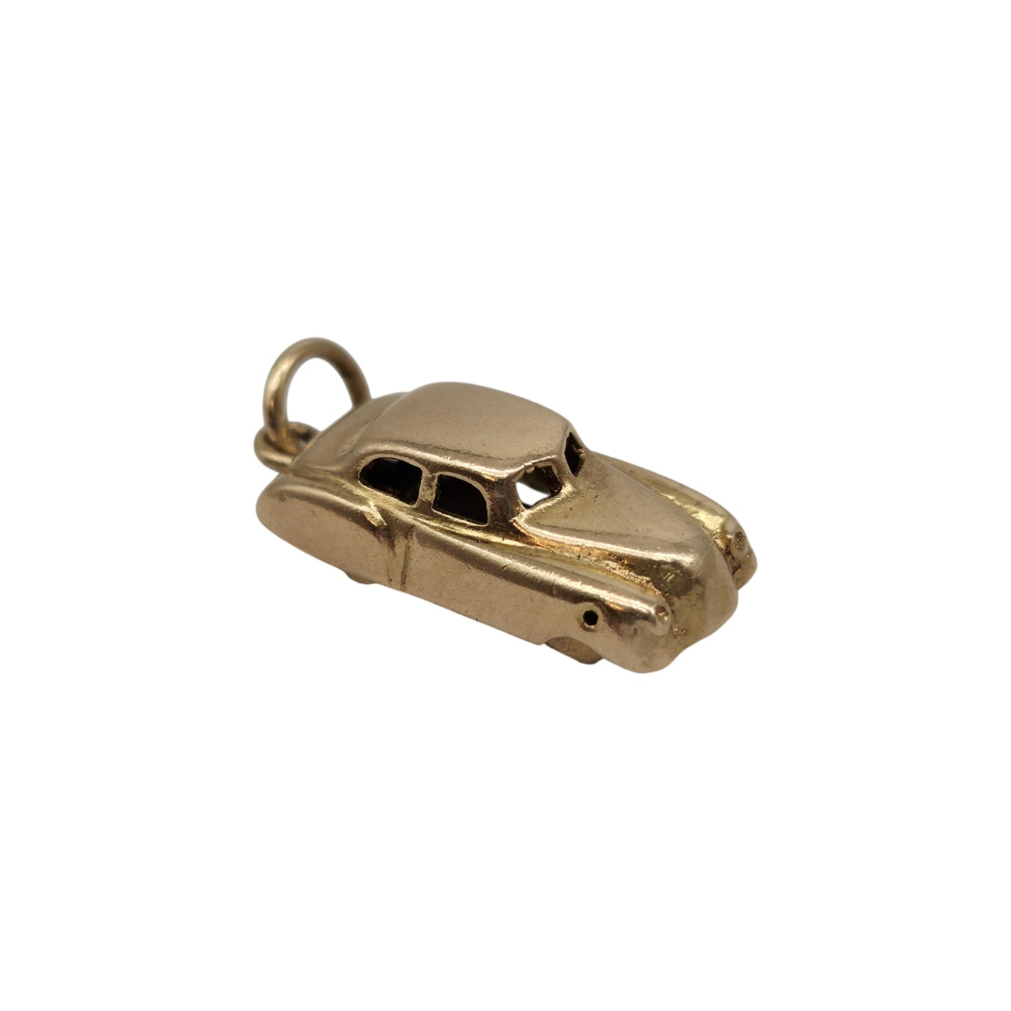 9ct 375 Yellow Gold Classic Car Charm 1961 L 1.6 cm 2.4 g.