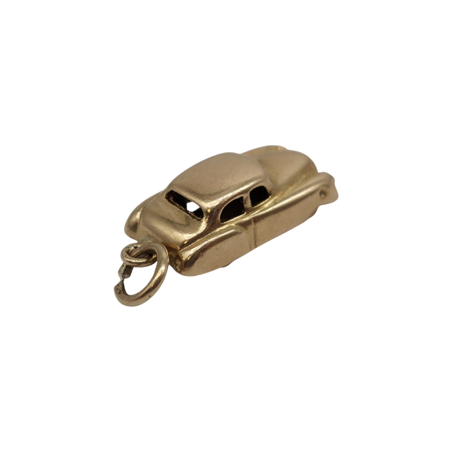 9ct 375 Yellow Gold Classic Car Charm 1961 L 1.6 cm 2.4 g.