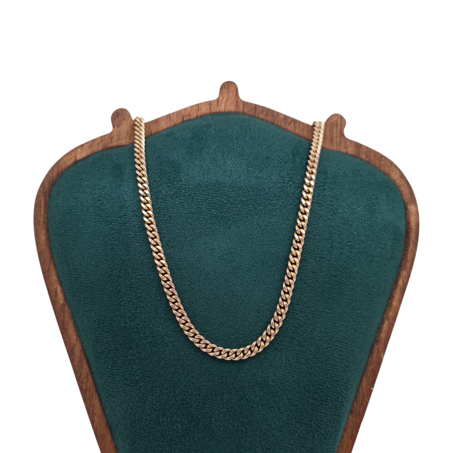 Unoaerre 9ct 375 Yellow Gold Curb Link Chain L 51.6 cm 25.4 g.