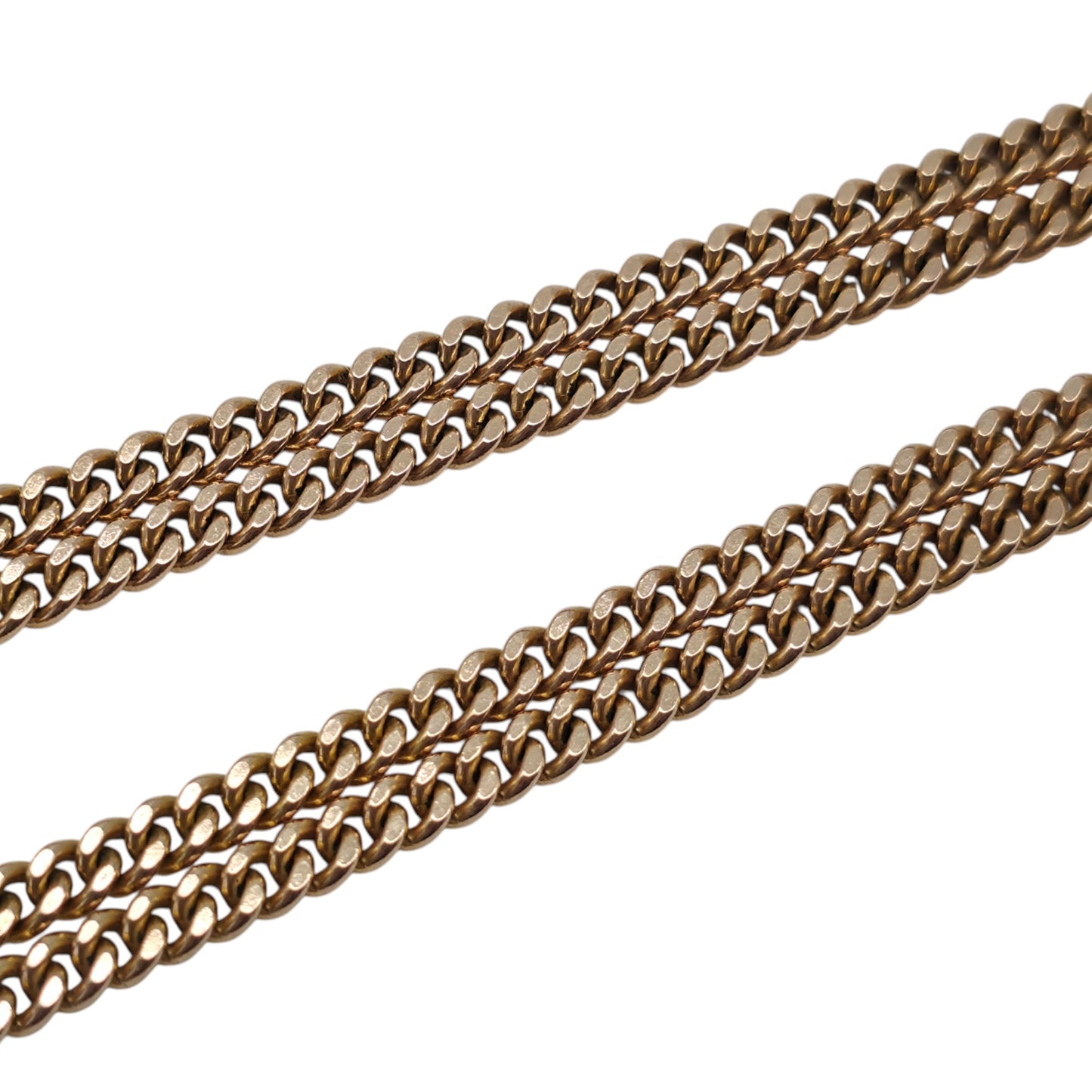 Unoaerre 9ct 375 Yellow Gold Curb Link Chain L 51.6 cm 25.4 g.
