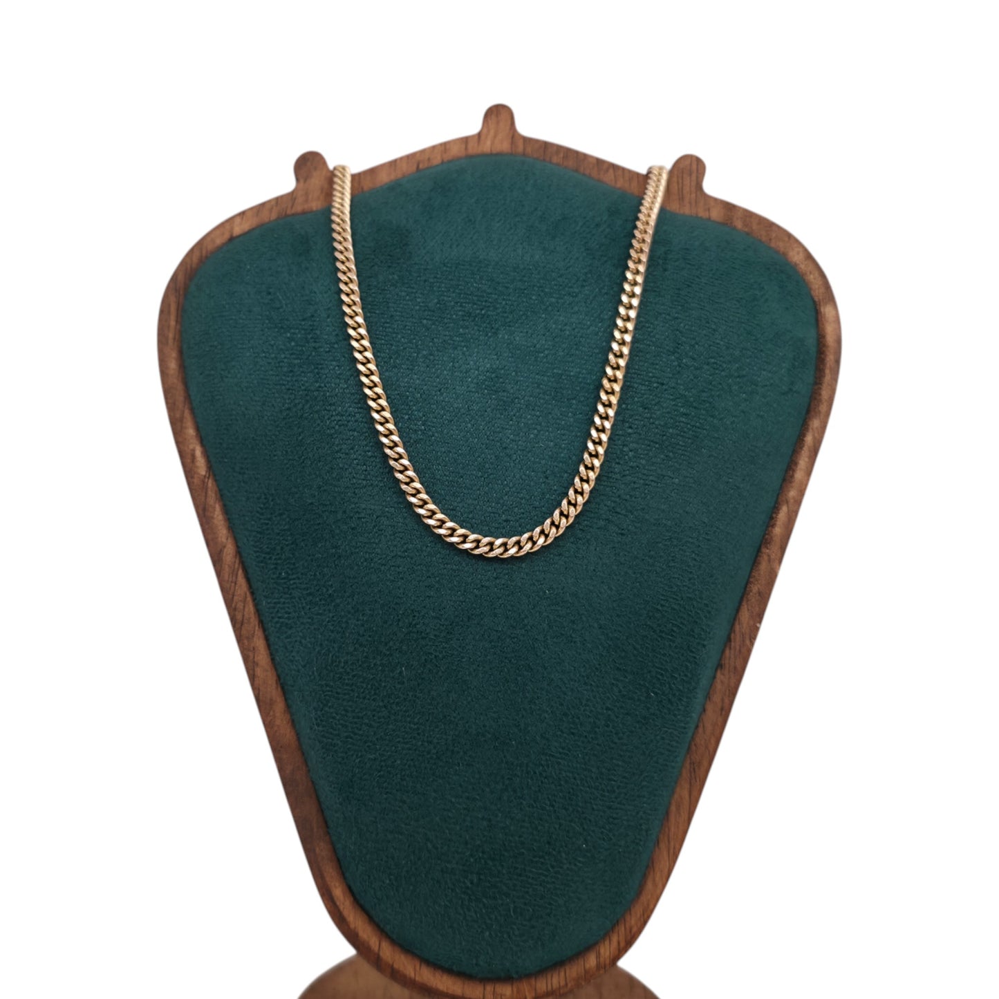 Unoaerre 9ct 375 Yellow Gold Curb Link Chain L 51.6 cm 25.4 g.