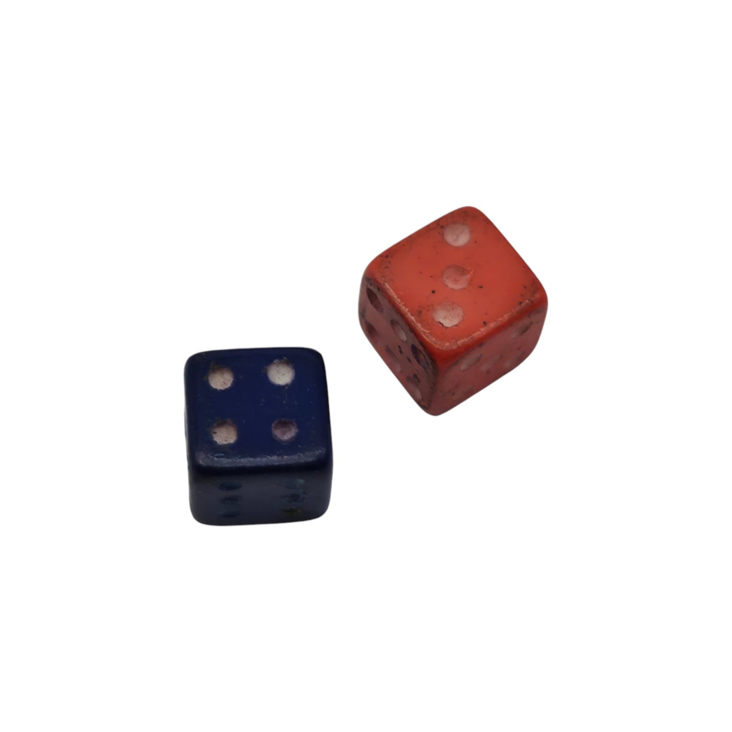 9ct 375 Yellow Gold Dice Holder Opening Charm 1977 L 1.3 cm 1.6 g.