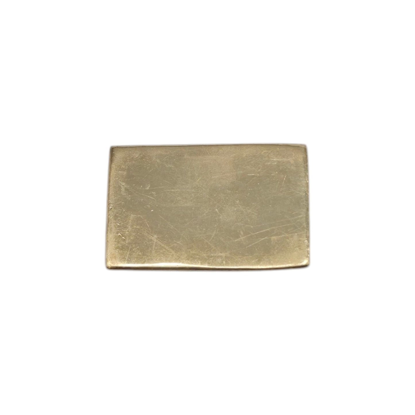 9ct 375イエローゴールド 封筒レターオープニングチャーム 1958年 L 1.2 cm 1.5 g