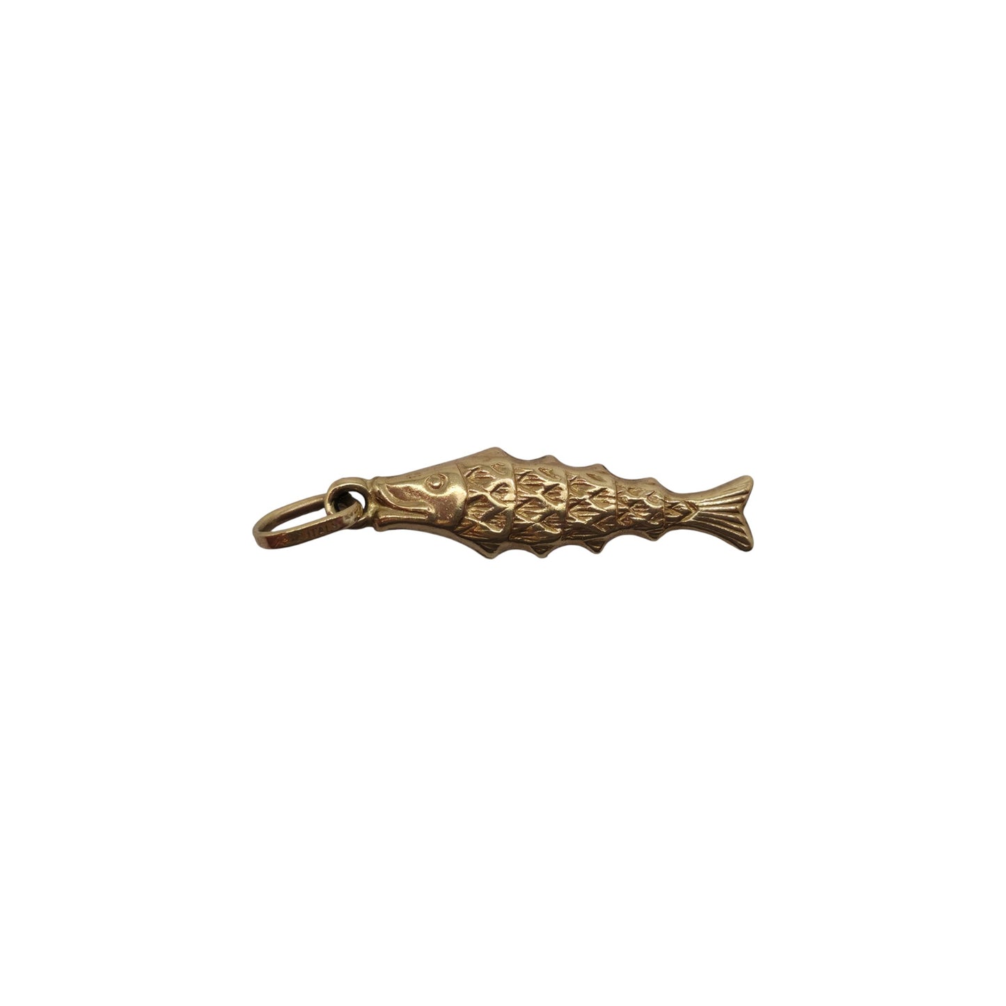 9ct 375 Yellow Gold Fish Charm