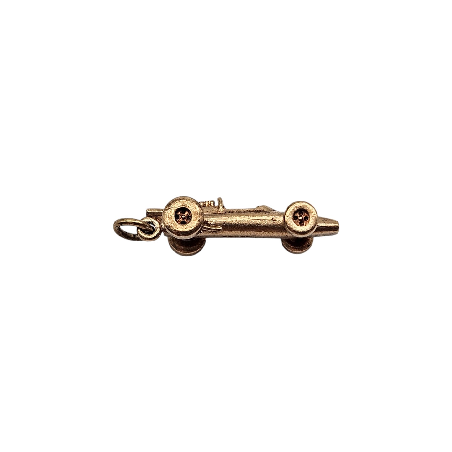 9ct 375 Yellow Gold F1 Car Charm 1971 L 2.1 cm 4.0 g.