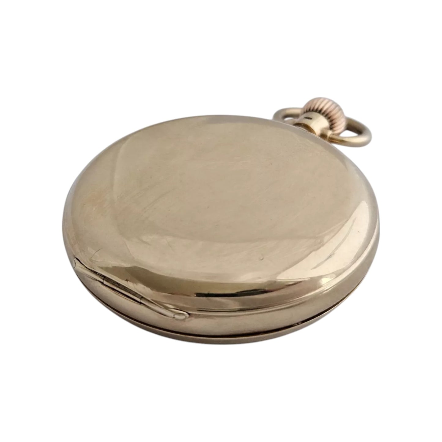 Gents 9ct 375 Yellow Gold 21 Jewels Pocket Watch by TAVANNES 1965
