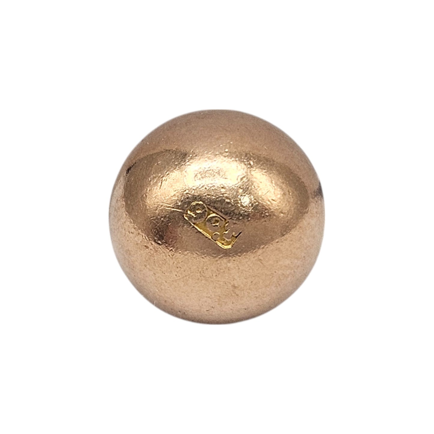 Rare Antique 9ct Rose Gold Grenade Charm c.1900 L 1.0 cm 1.5 g.