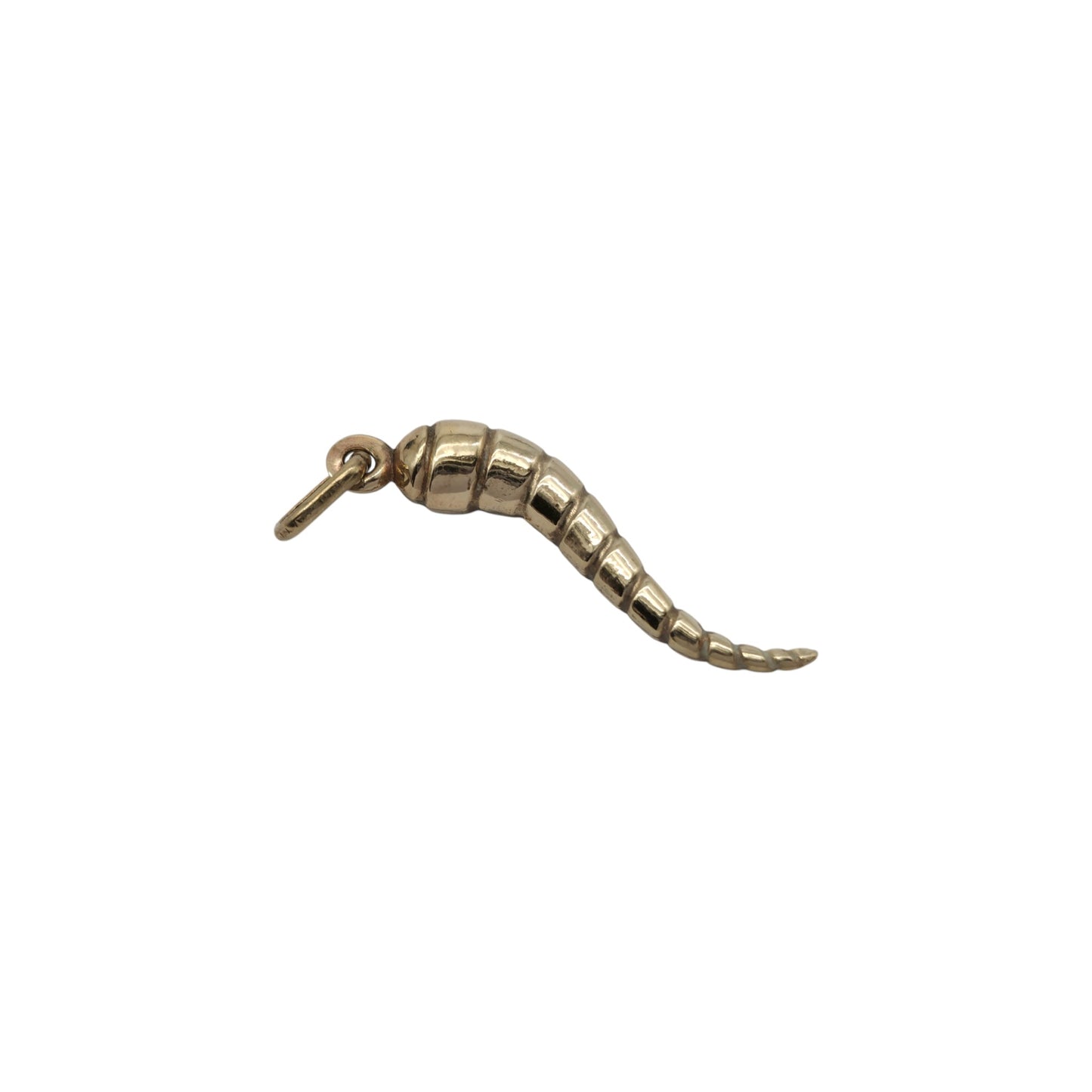 9ct 375 Yellow Gold Horn Of Plenty Charm L 2.4 cm 0.7 g.