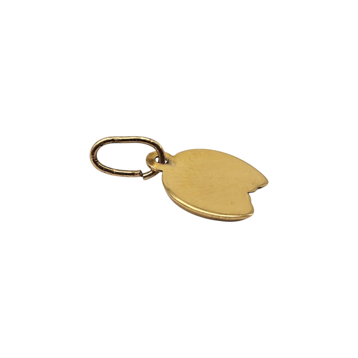 9ct Yellow Gold Horseshoe Charm c.1940's L 1.0 cm 0.7 g.