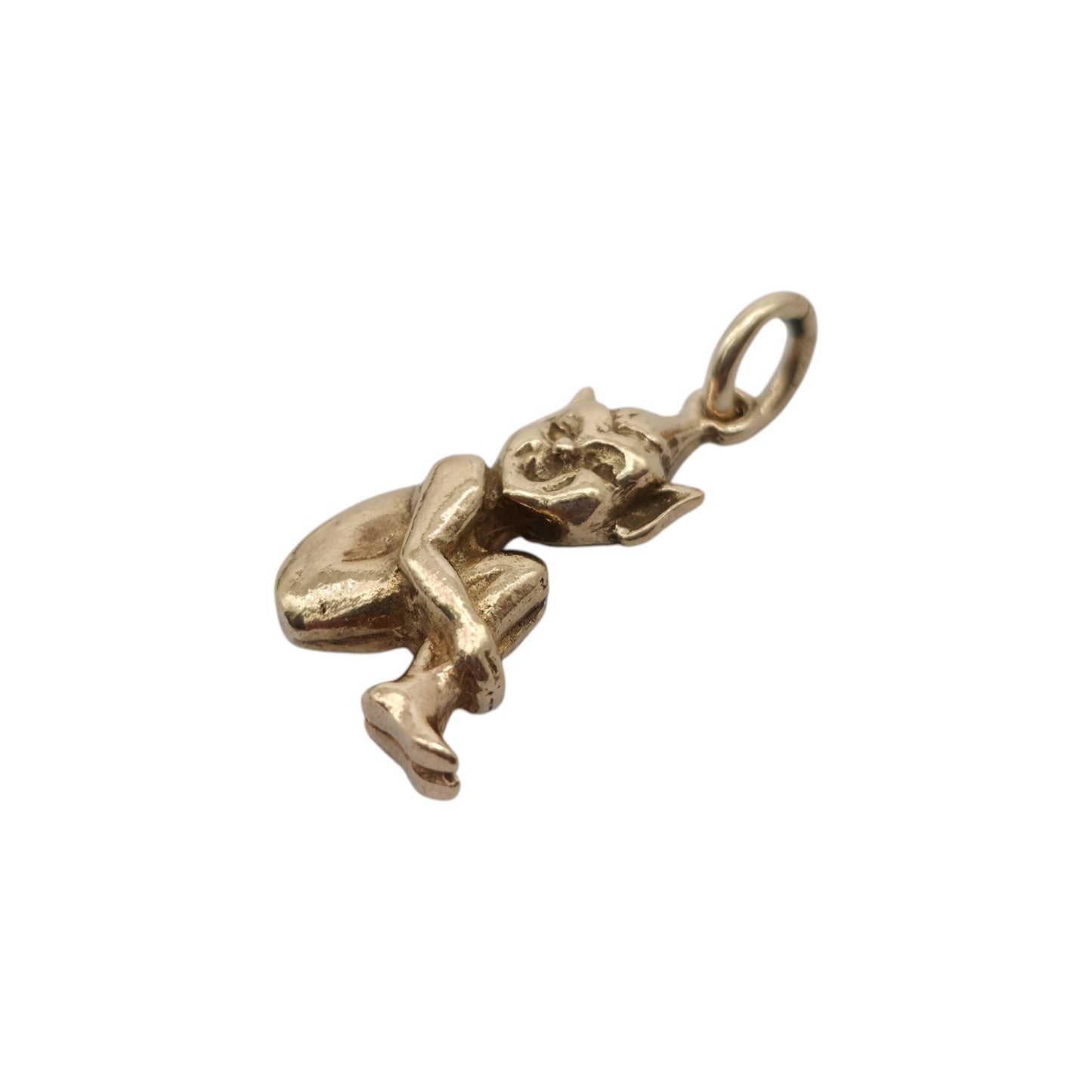 Cast 9ct 375 Yellow Gold Imp Charm 1961 L 1.4 cm 2.4 g.