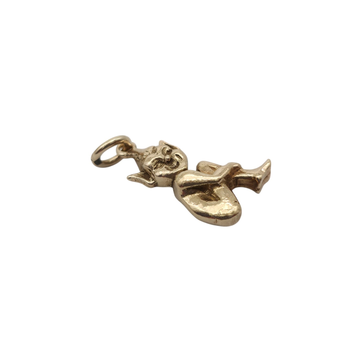 Cast 9ct 375 Yellow Gold Imp Charm 1961 L 1.4 cm 2.4 g.